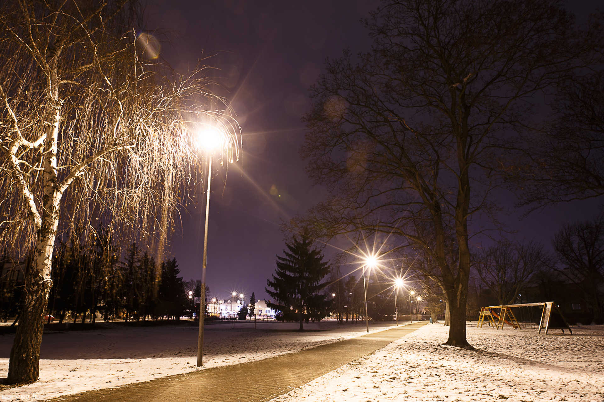 Visszatért a fény a Gayer parkba