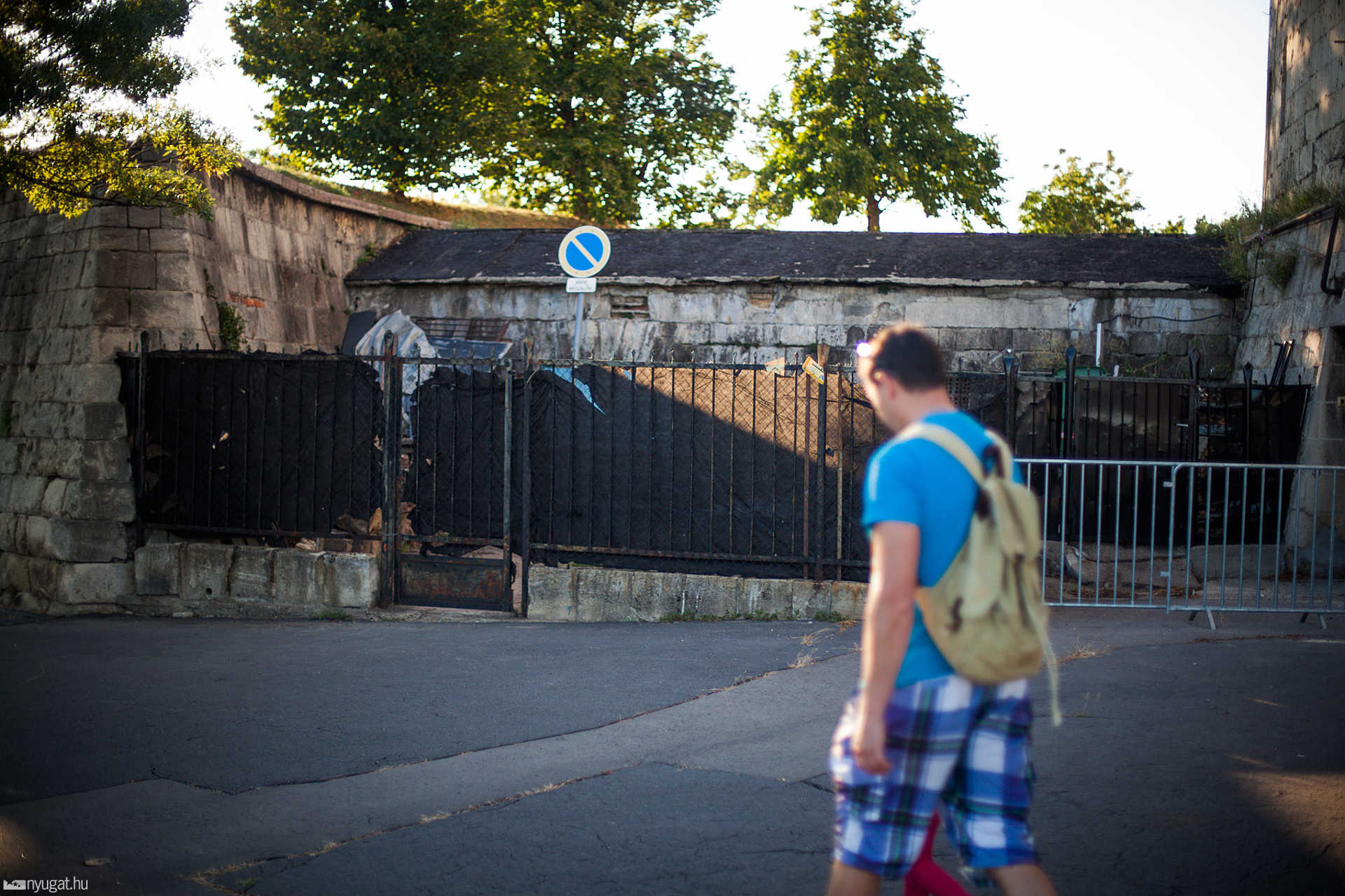 A Gellért-hegy, enyhe lerohadófélben
