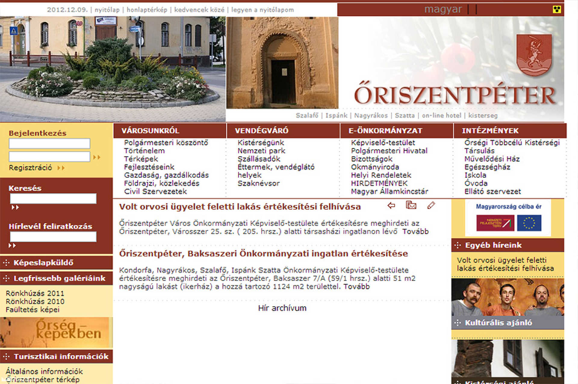 oriszentpeter.hu