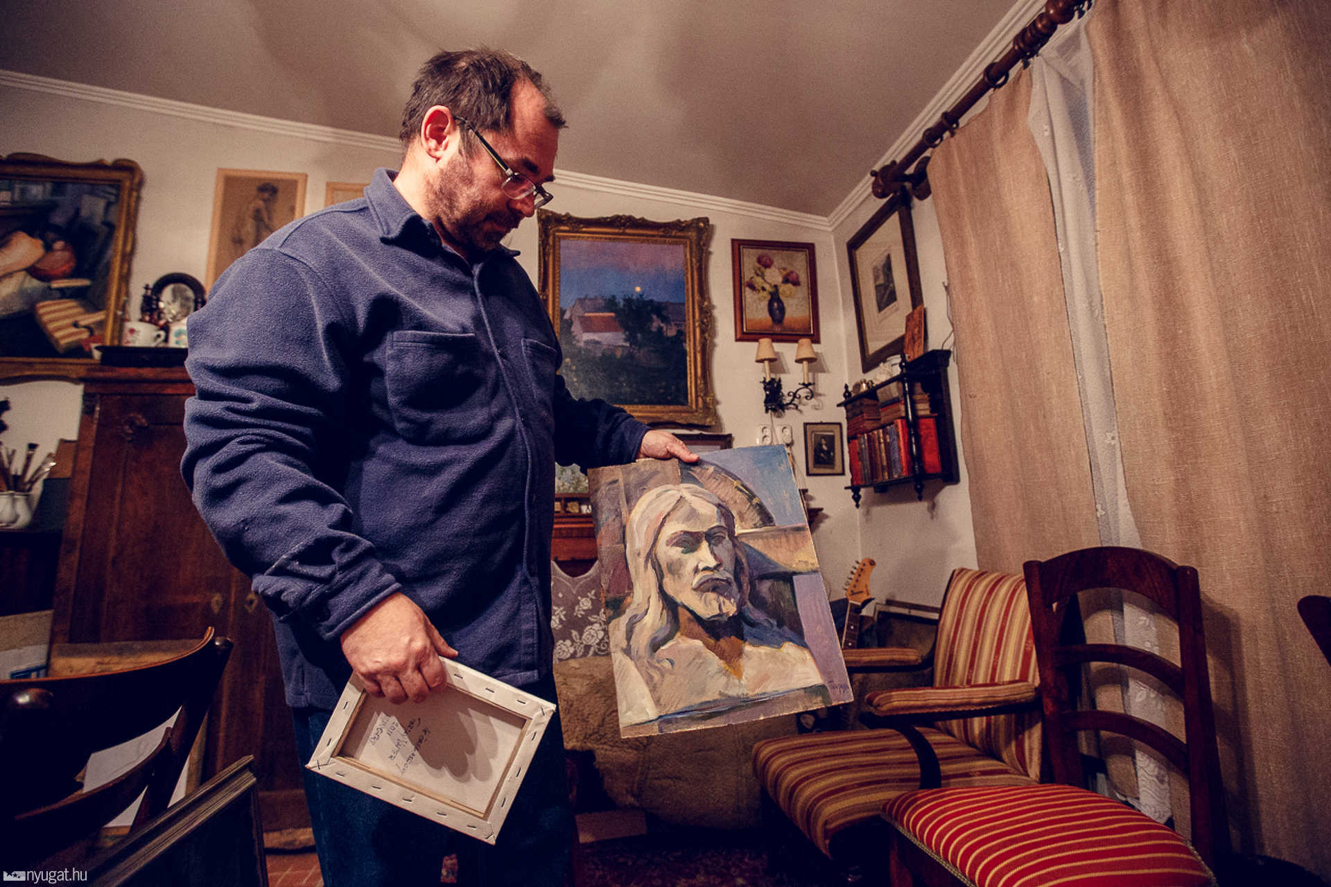 Látogatás Torjay Valternél
