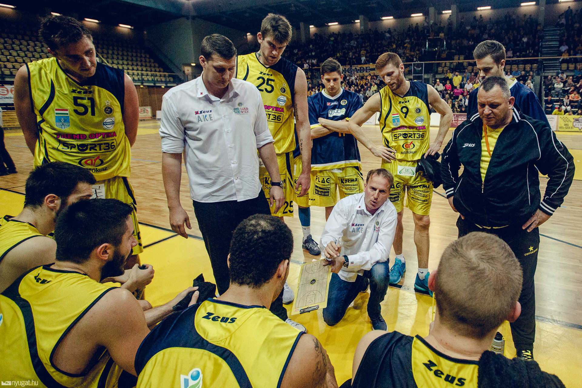 Falco KC Szombathely - Kaposvári KK NB I-es kosárlabda-mérkőzés