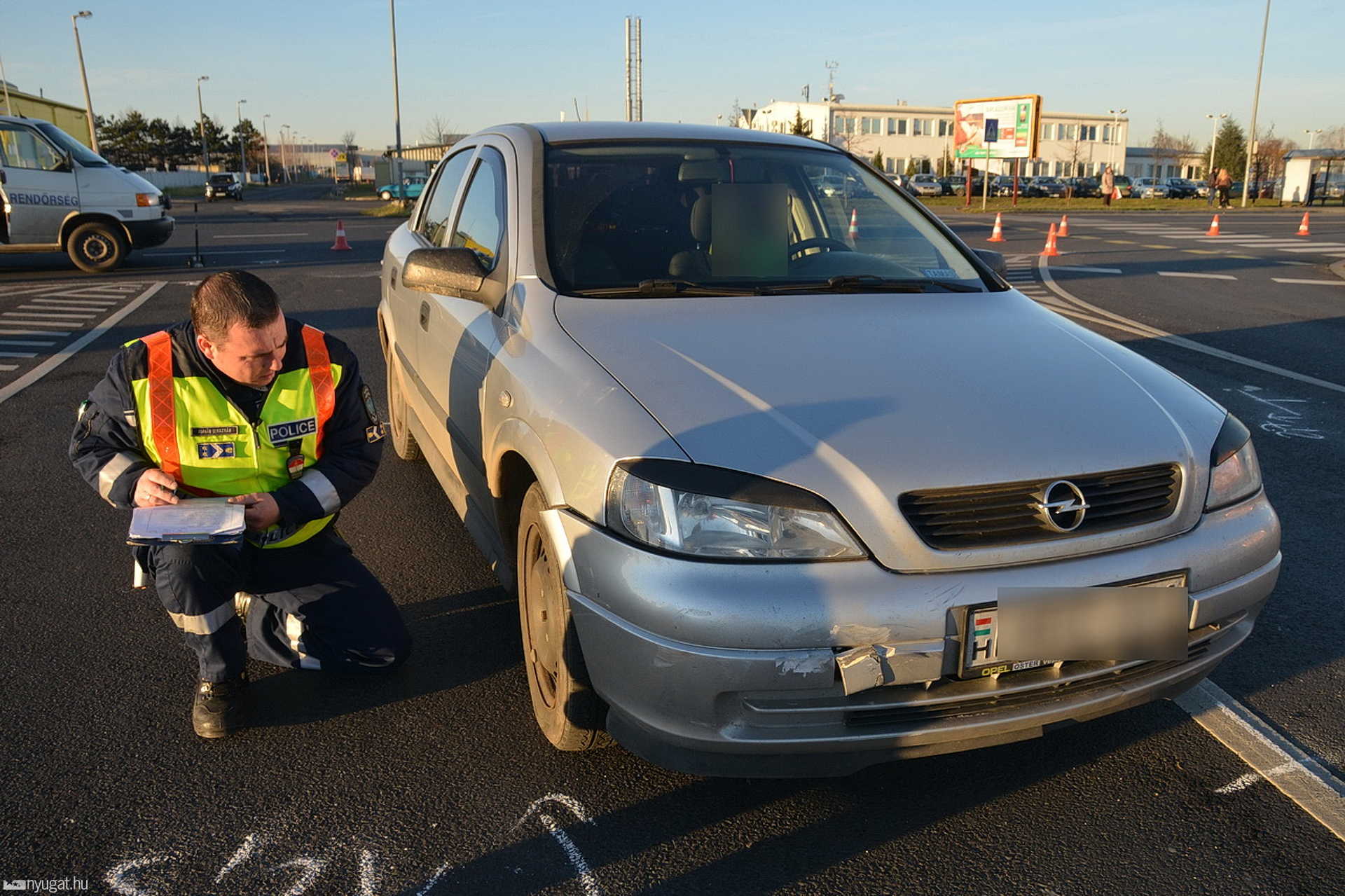Szabályosan közlekedő kerékpárost gázolt egy Opel Szombathelyen