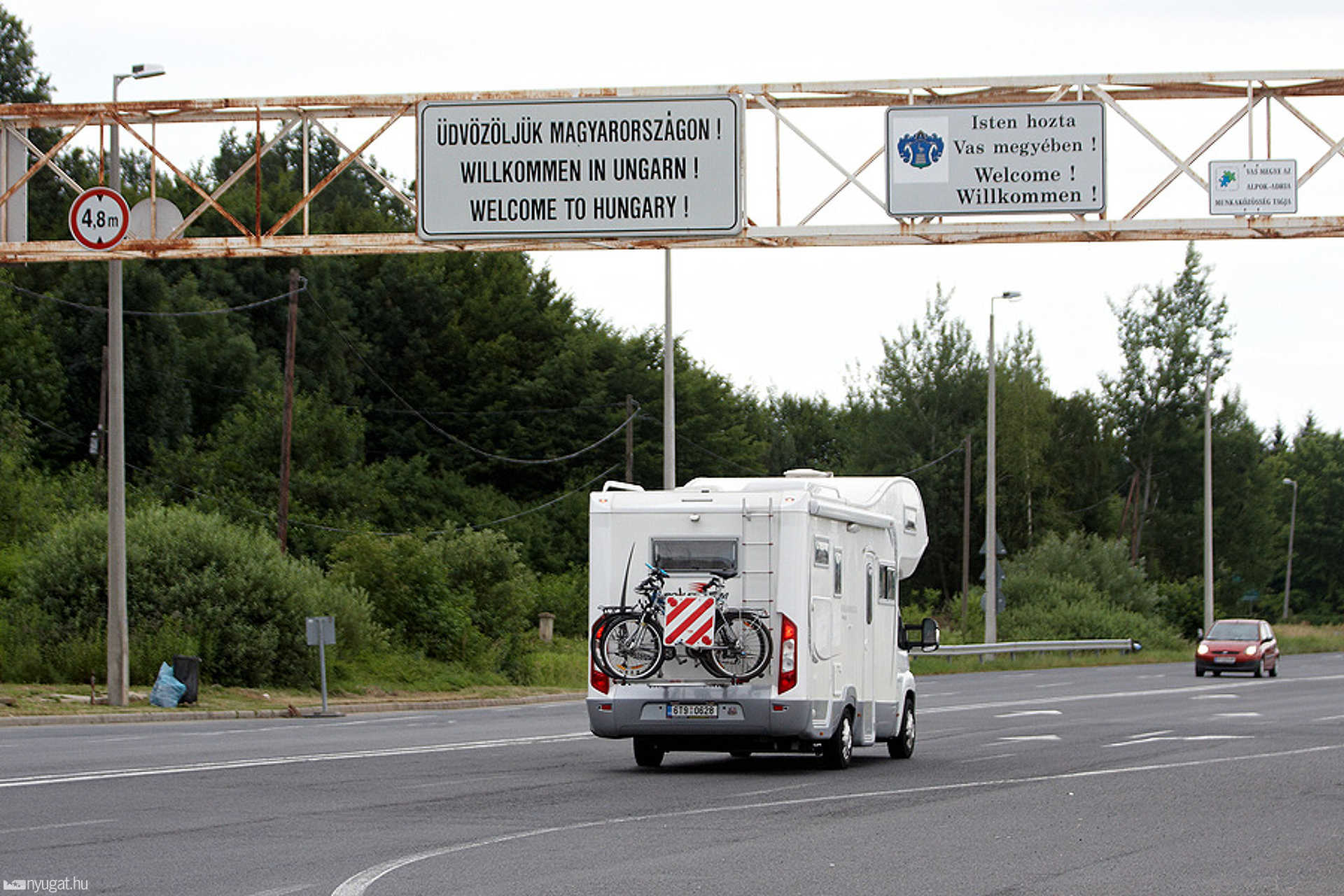 Használaton kívüli határátkelők - Rábafüzes