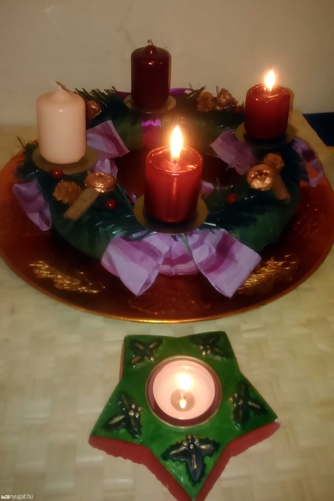 V. Detty adventi koszorúja