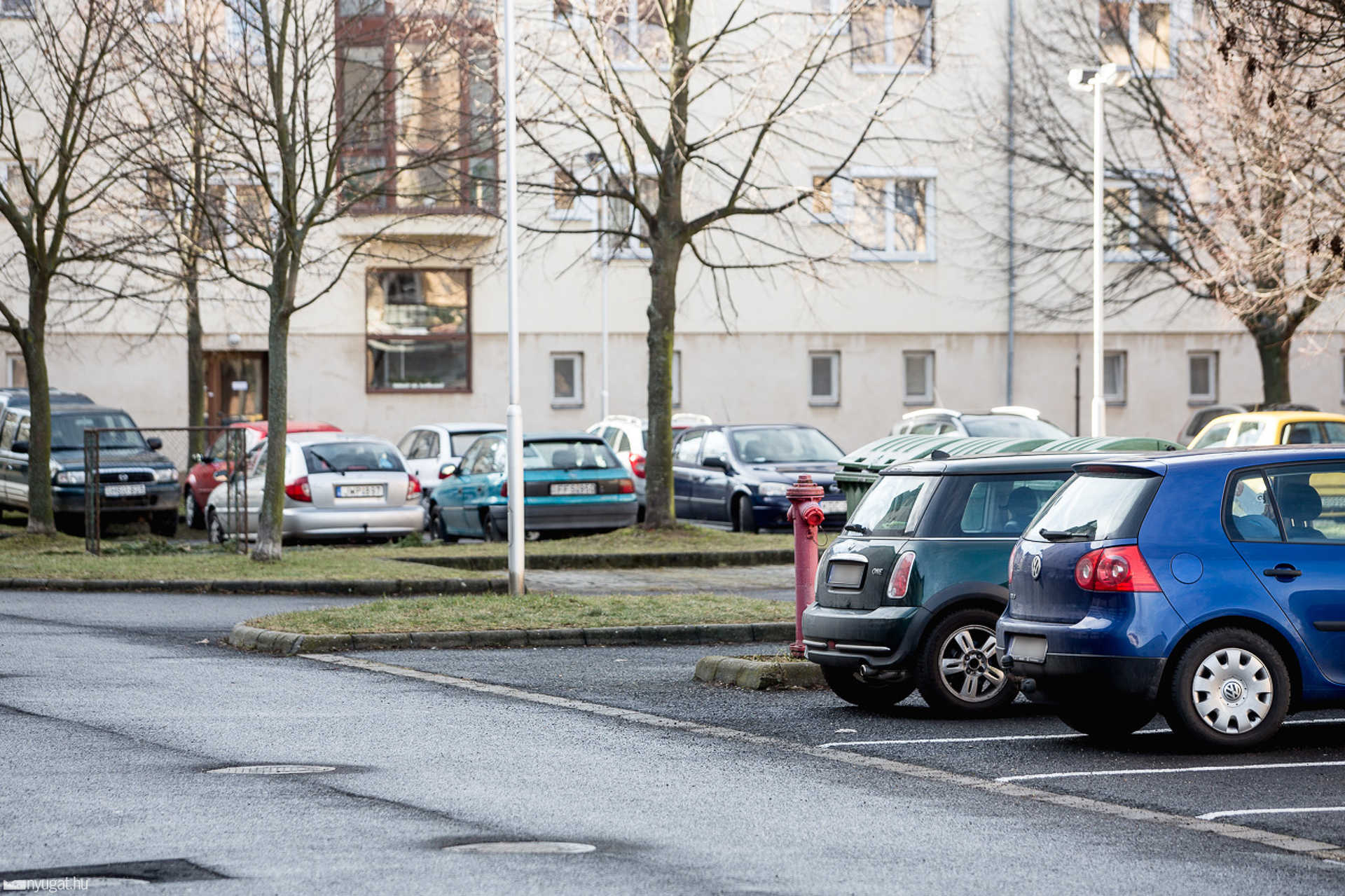 Oladi parkolók napközben