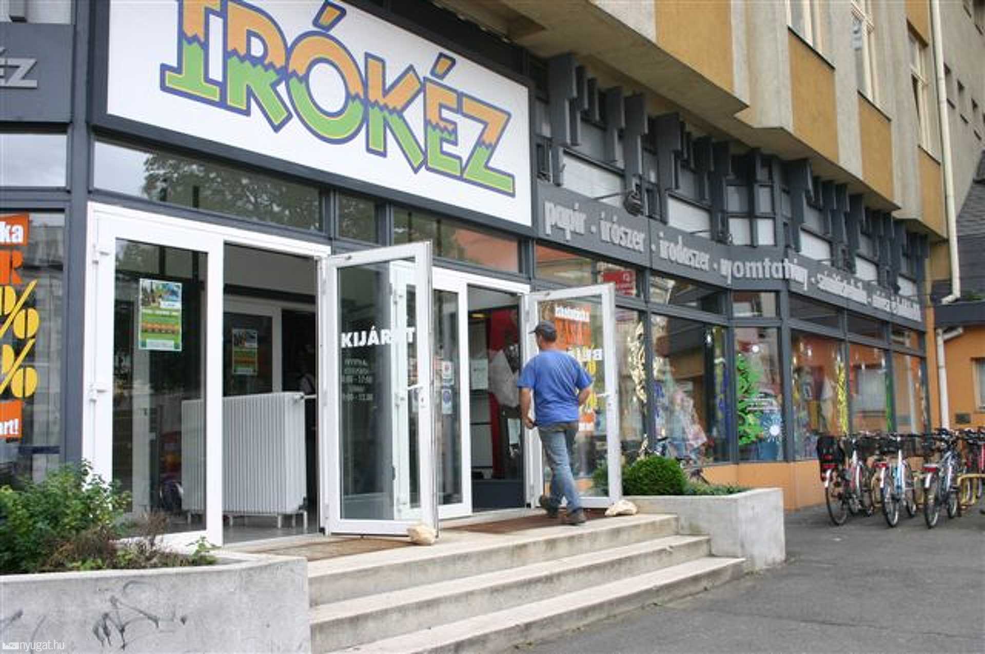 A szombathelyi Irokéz üzlet