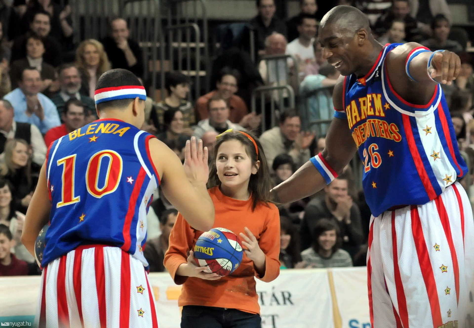 Harlem Globetrotters Szombathelyen az Arena Savariában - 2009. március