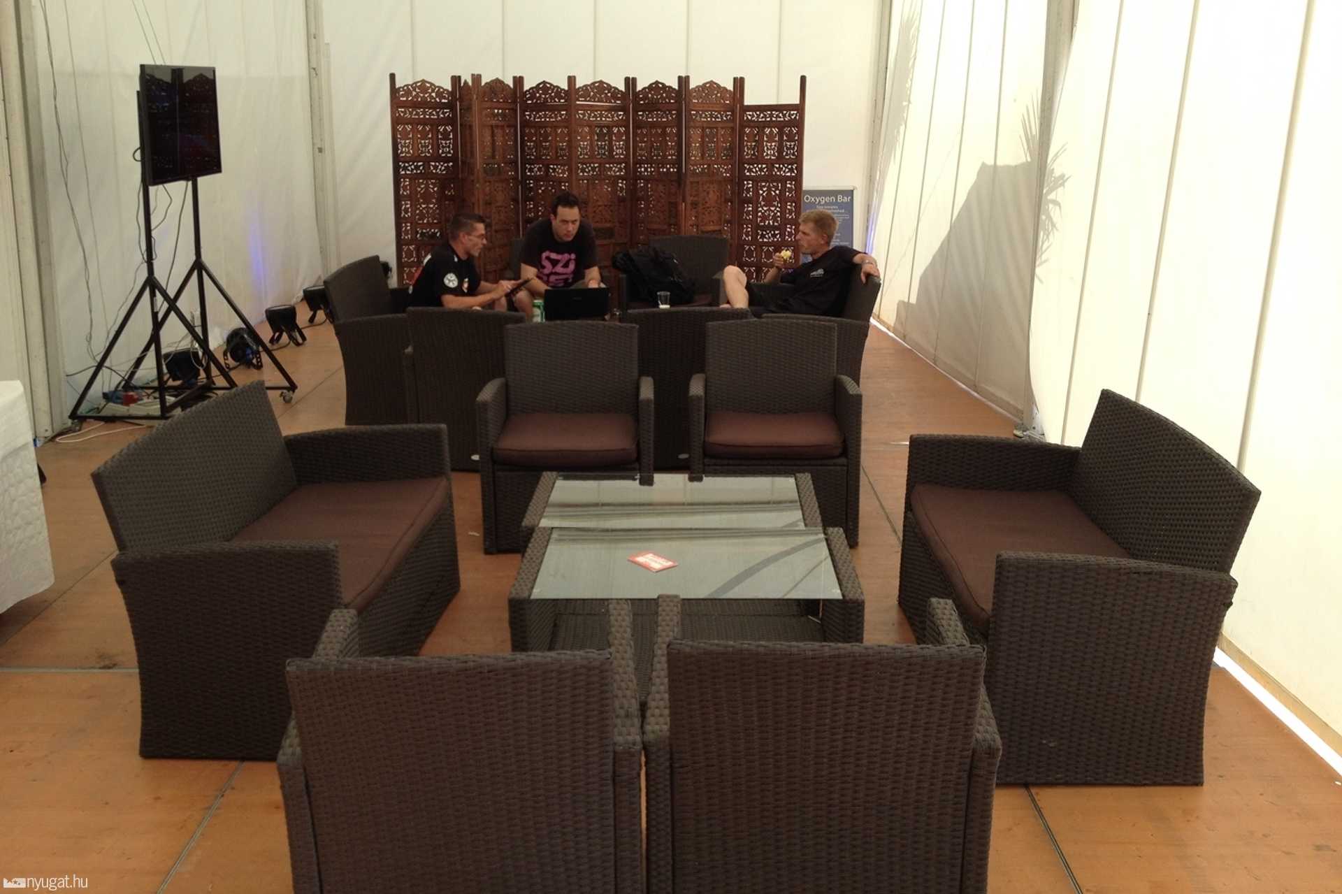 VOLT backstage