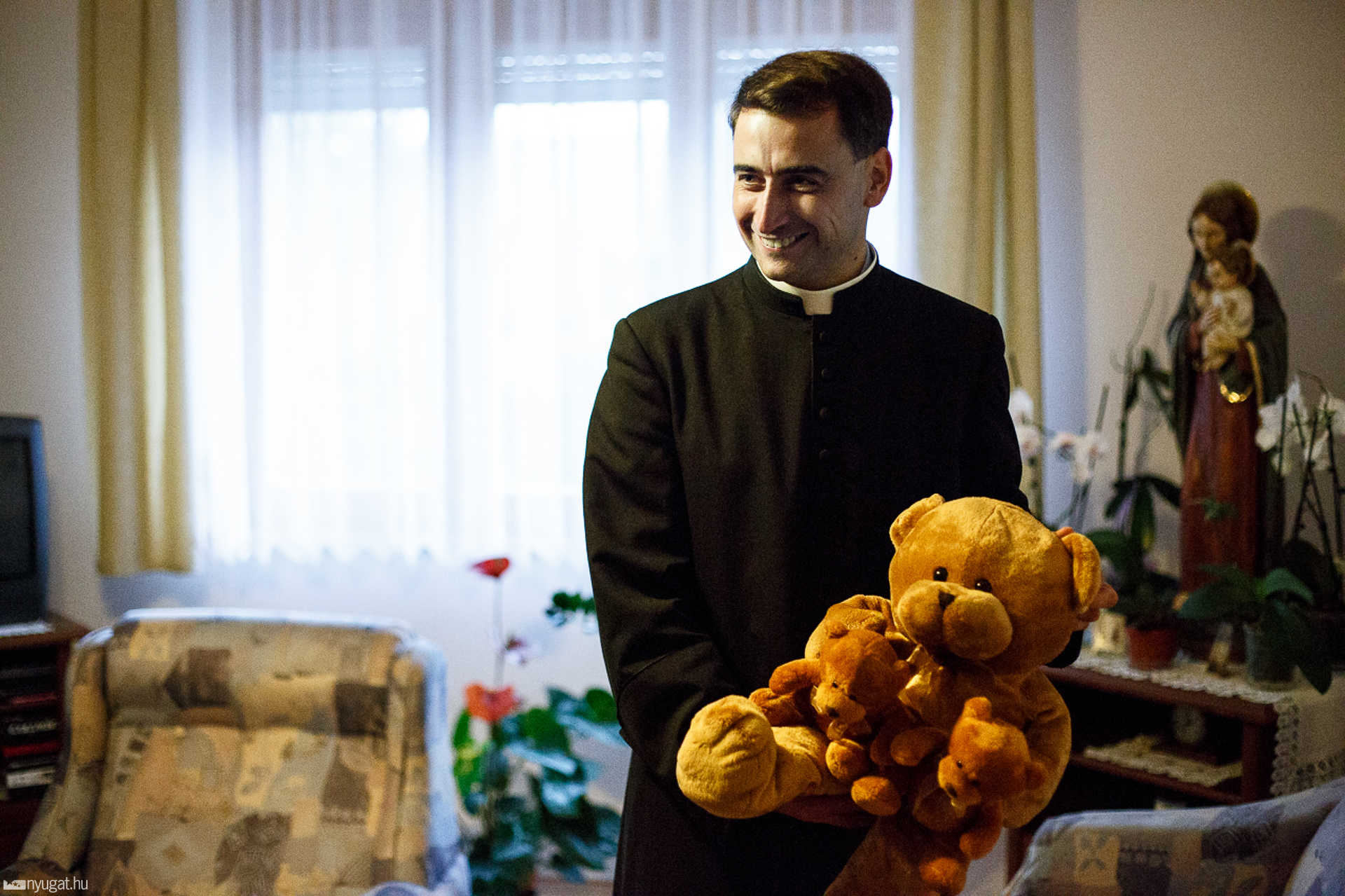 Dr. Perger Gyula, a toronyi plébános