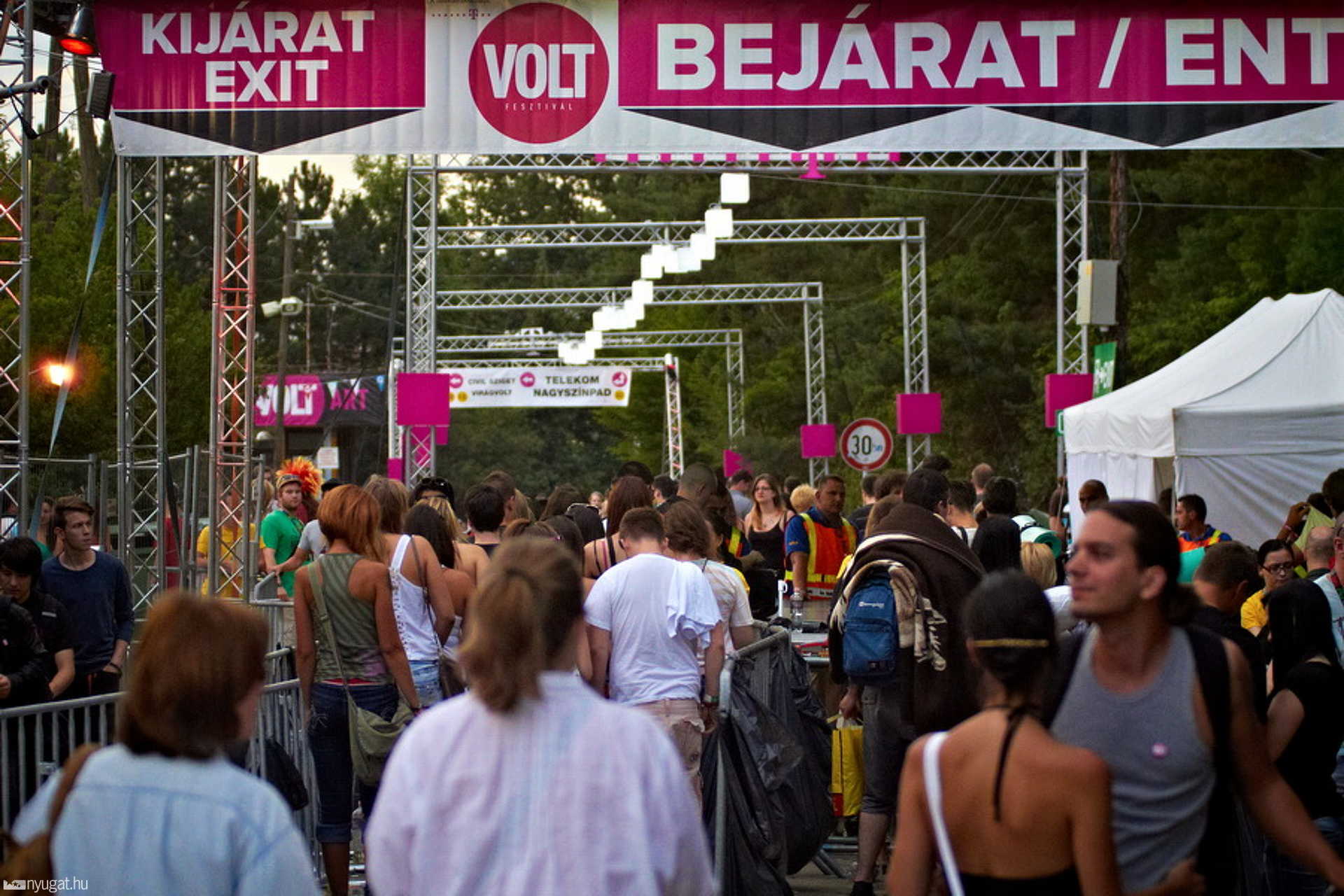 Bejárat - VOLT Fesztivál 2012