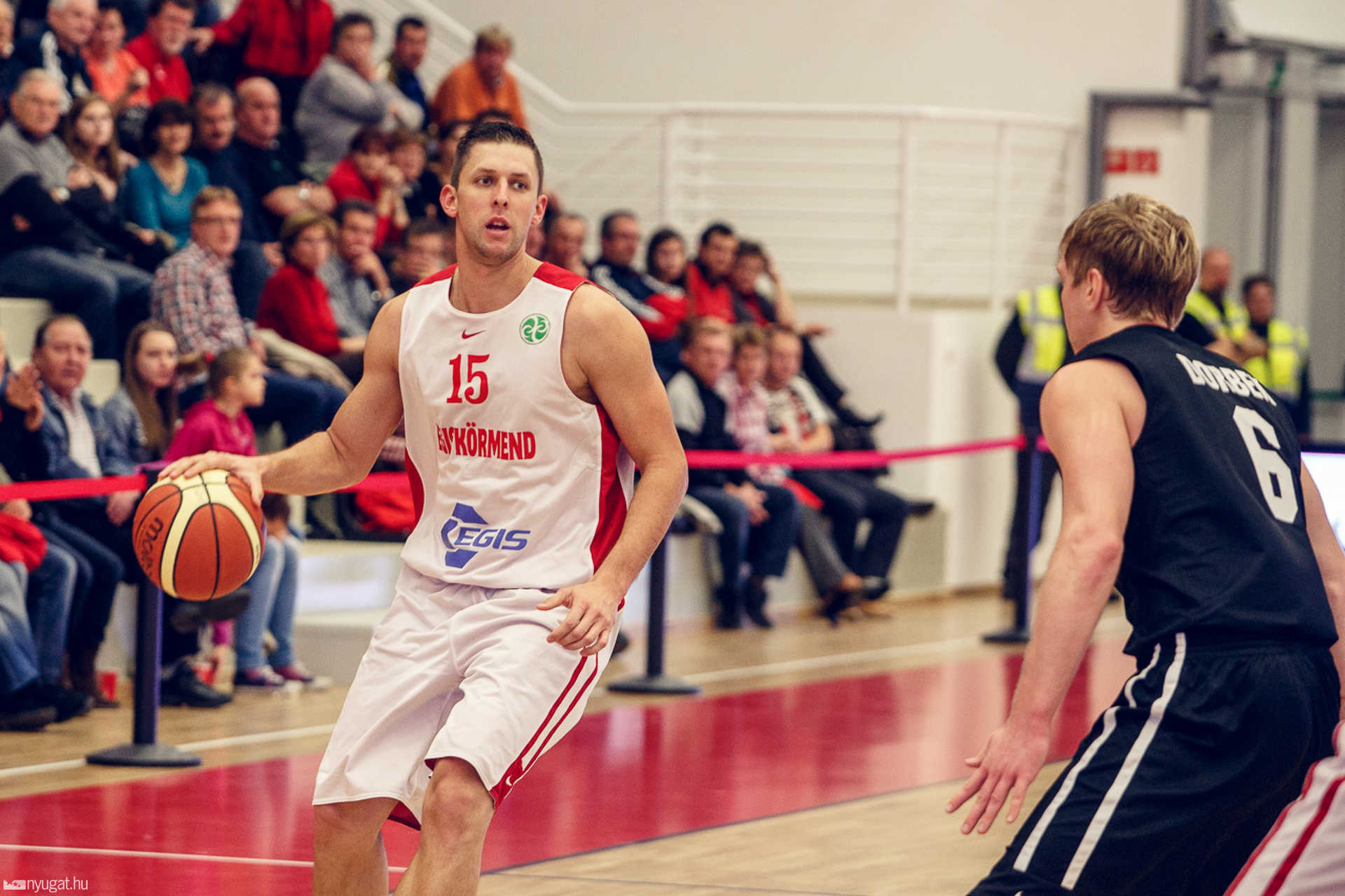 Egis Körmend - Tartu Rock University EuroChallenge kosárlabda-mérkőzés