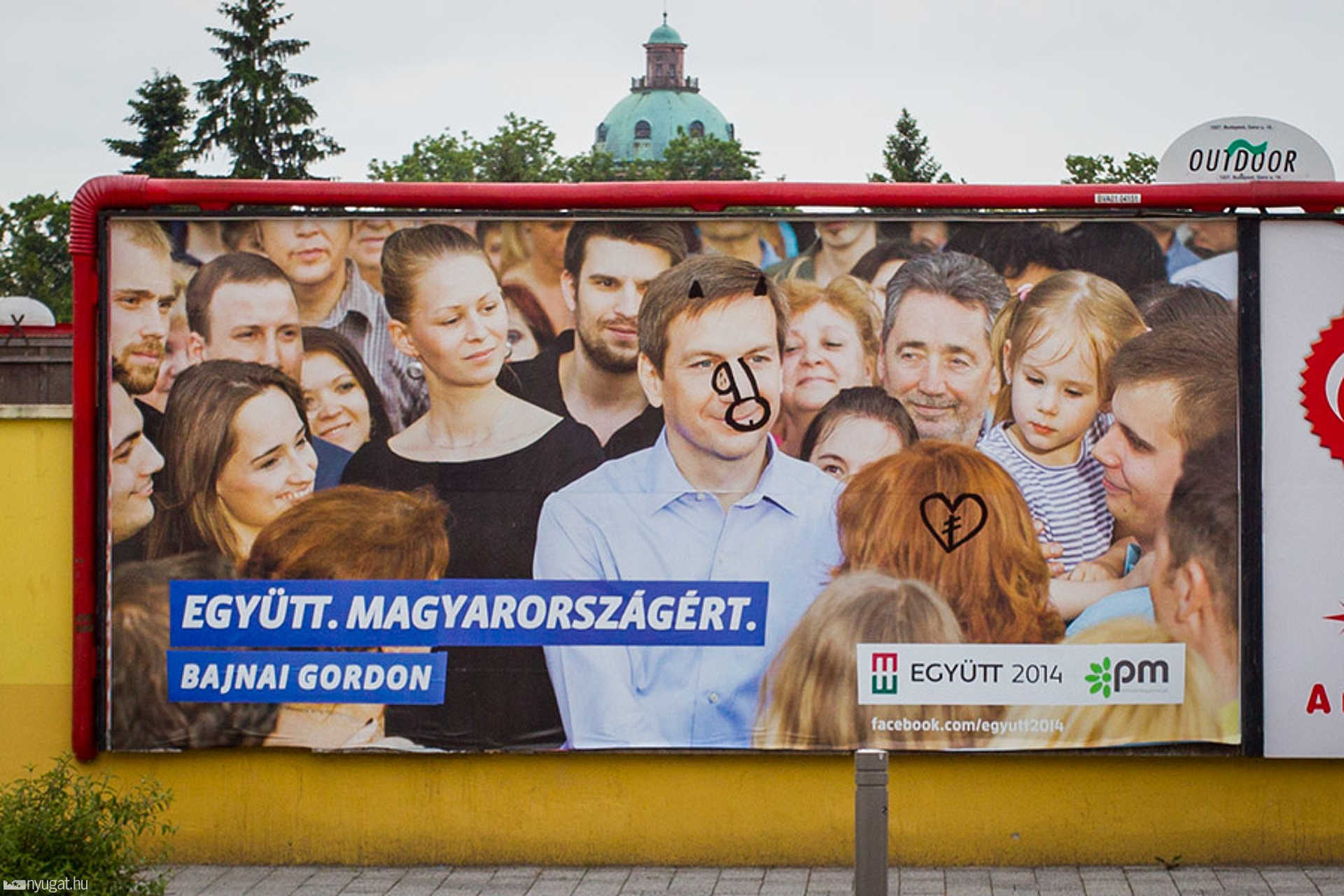 Bajnai Gordon plakát- Szent Márton utca