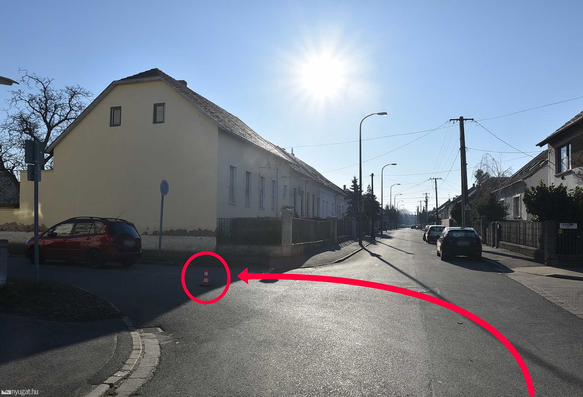 Autó sodort el egy idős asszonyt