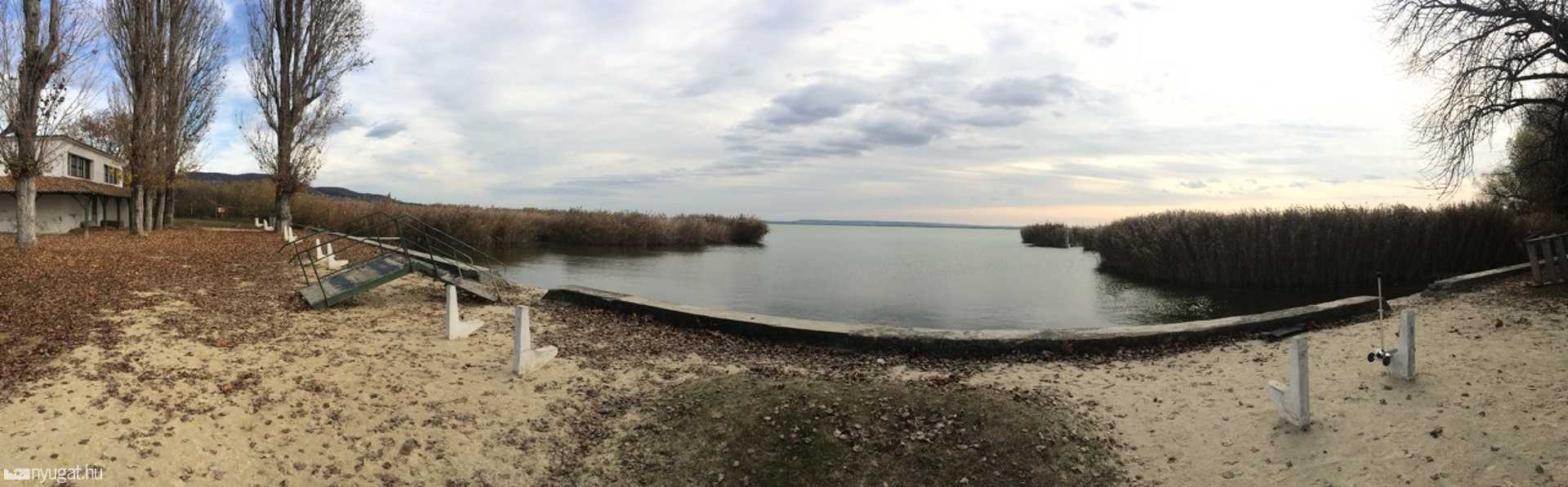 Őszi Balaton-part