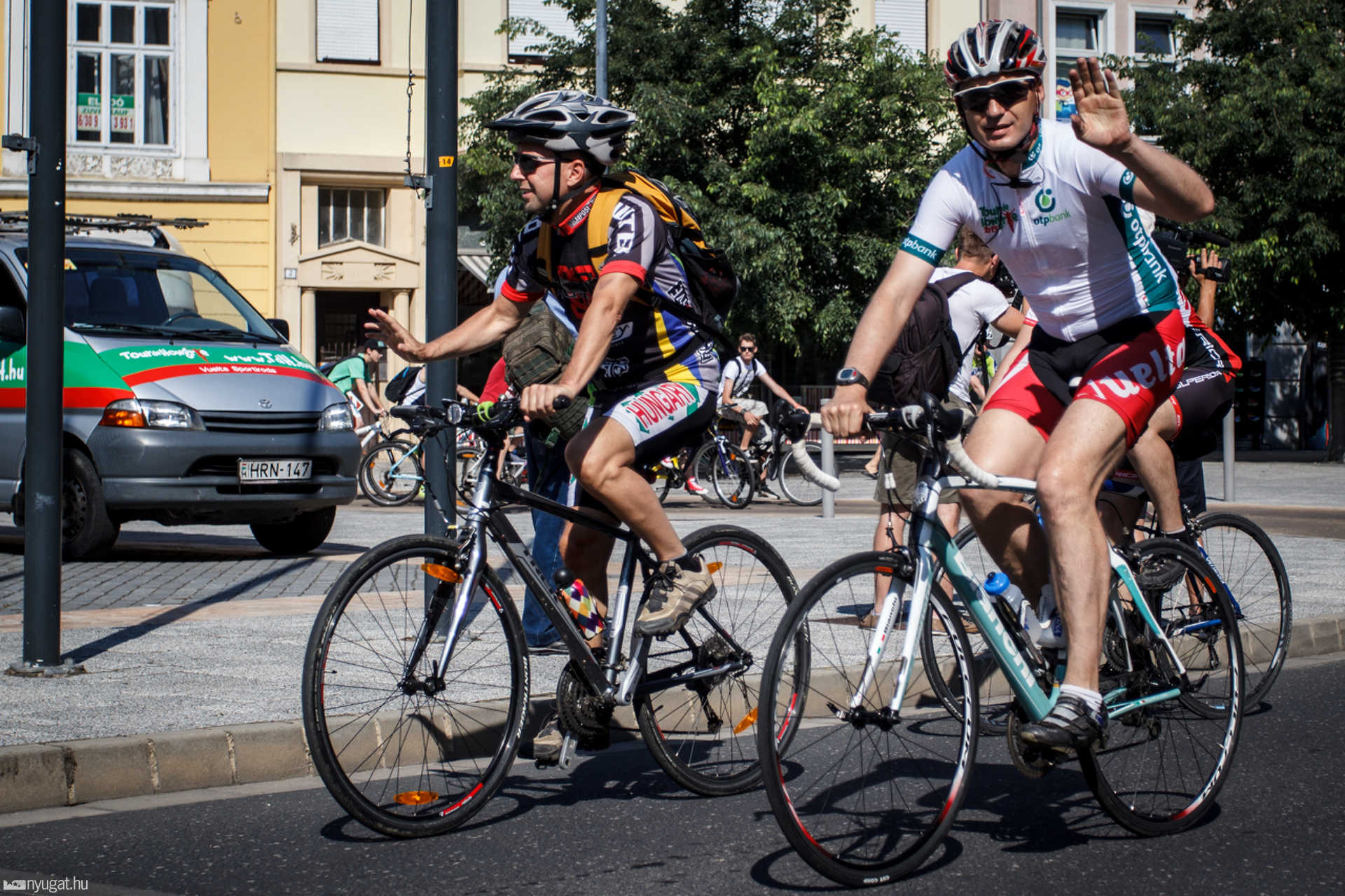 Sisakot viselek! - Amatőrök tekernek a 2015-ös Tour de Hongrie útvonalán