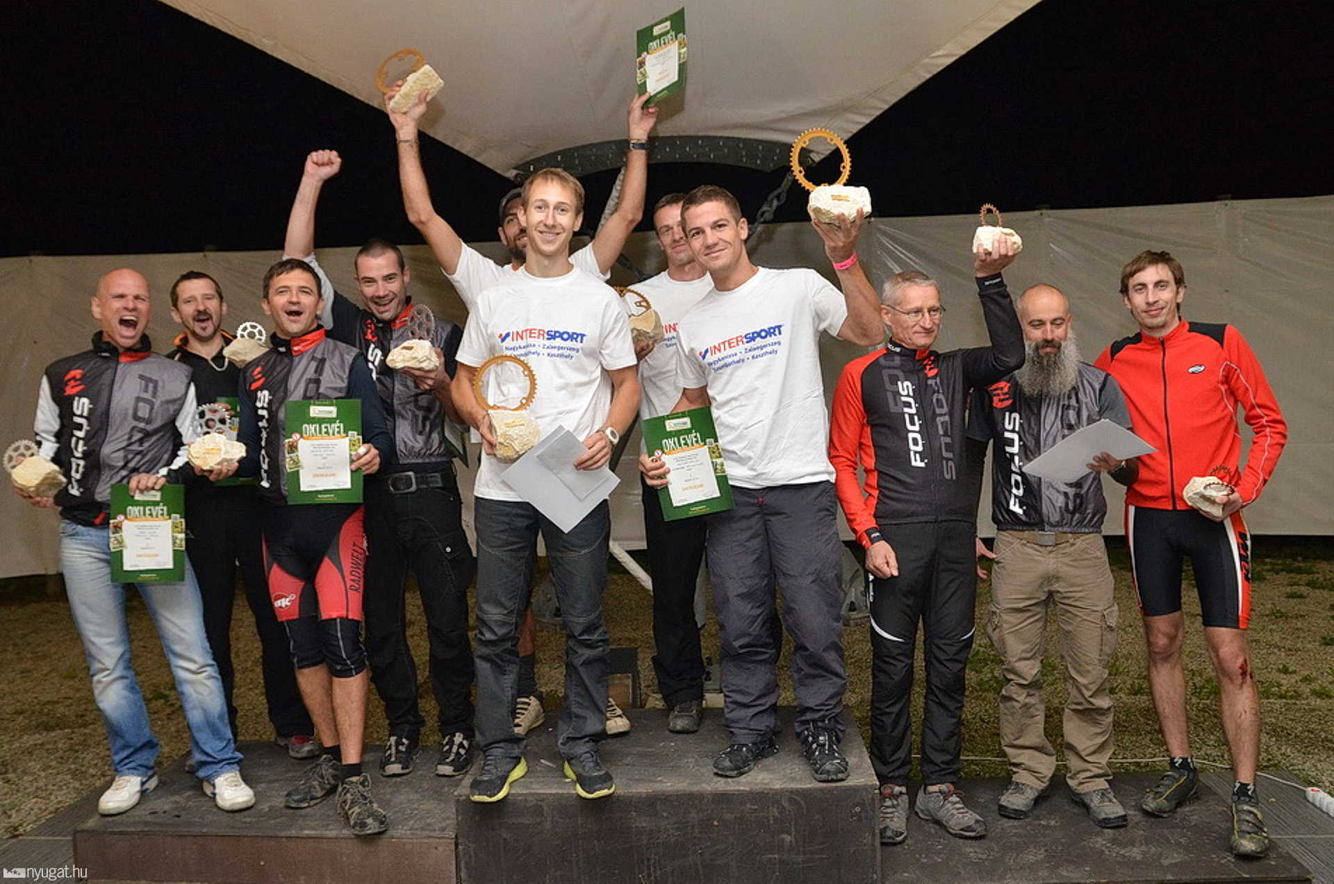A III. Holdfény Liget 10 órás MTB körverseny eredményhirdetése