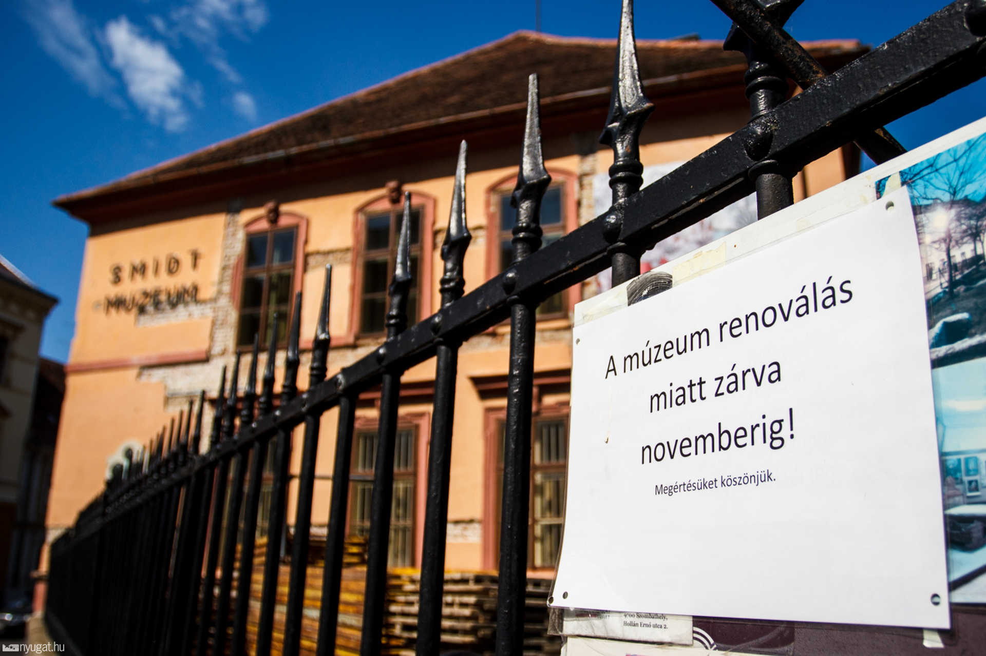 Elkezdődik a Smidt Múzeum felújítása