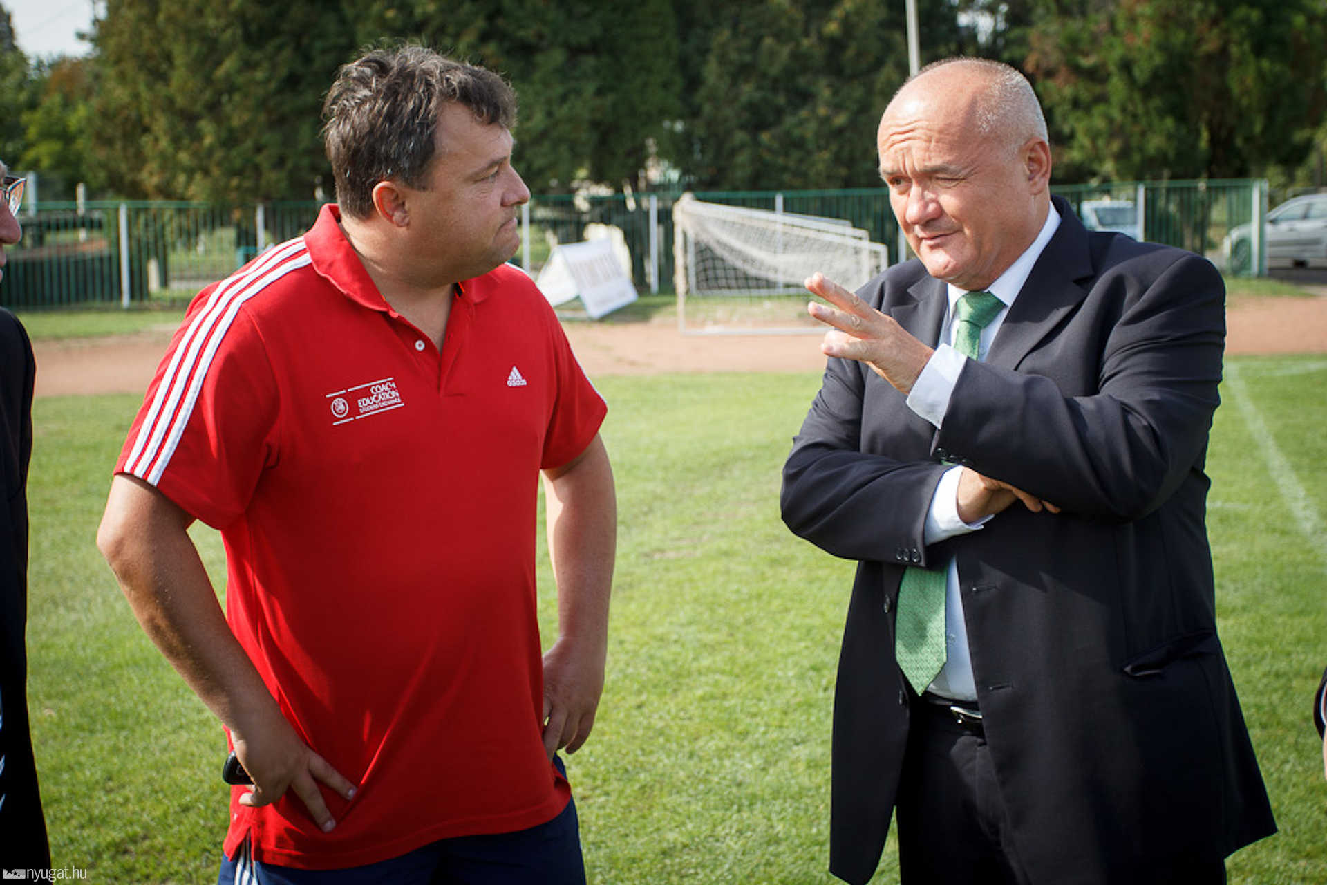 Sajtótájékoztató a stadionfejlesztés helyzetéről