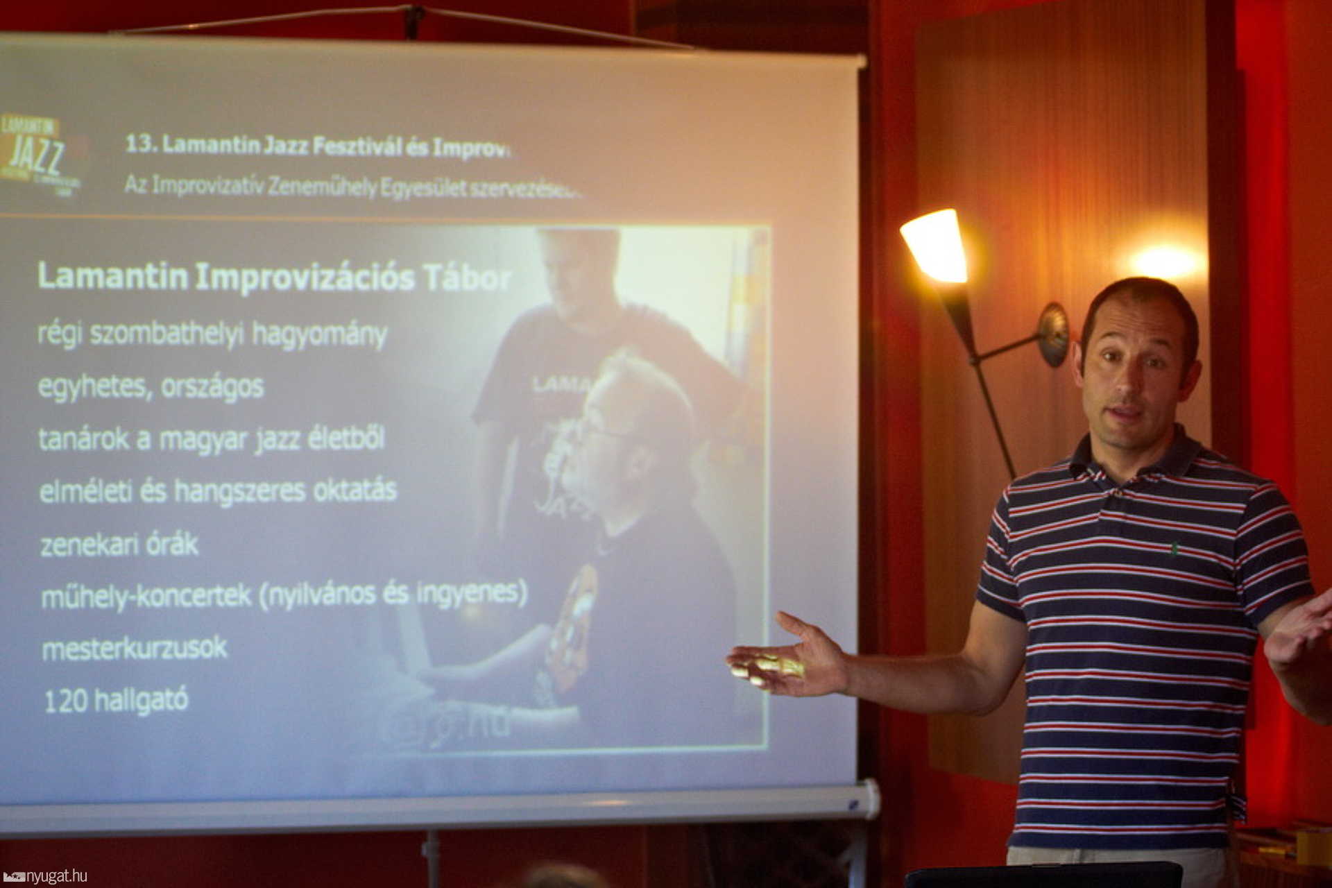 Lamantin Jazz Fesztivál sajtótájékoztató