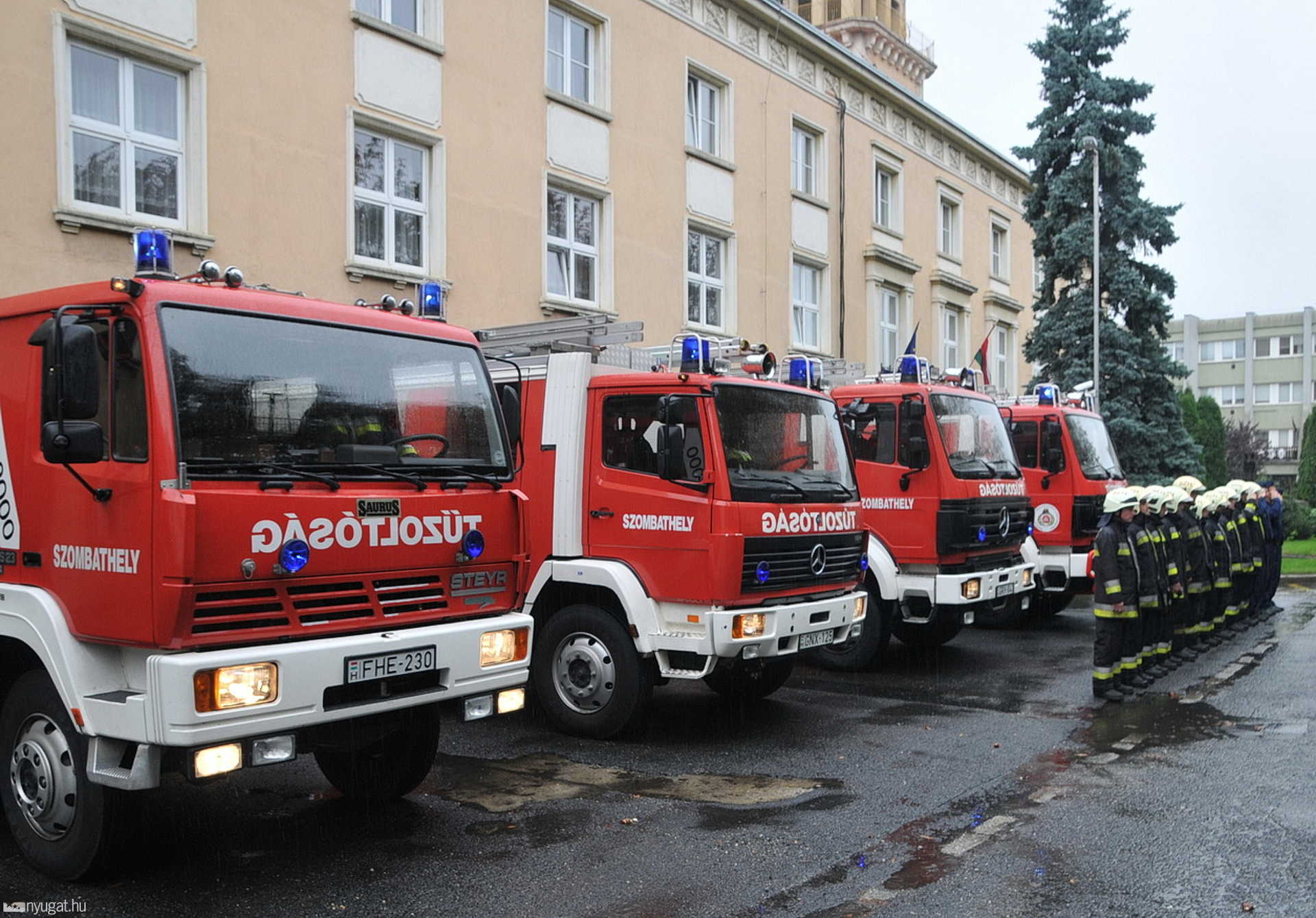 Megemlékezés a szeptember 11-i terrortámadás áldozataira Szombathelyen