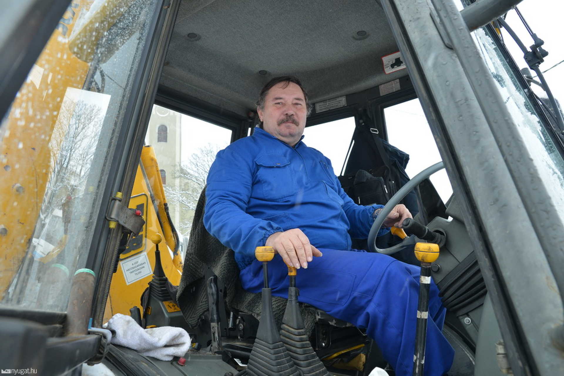 Téli útviszonyok Szombathelyen és környékén
