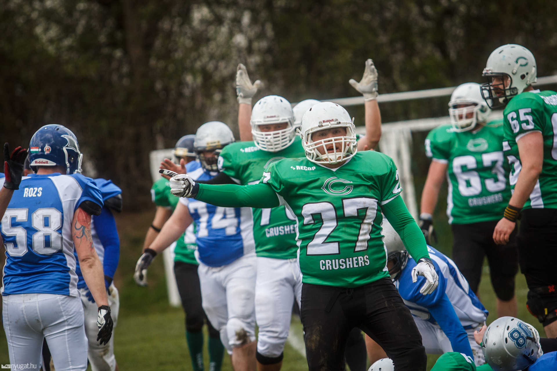 Szombathely Crushers - Győr Sharks II.