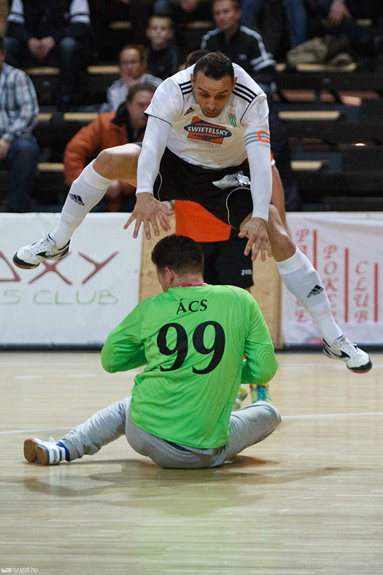 Swietelsky-Haladás VSE – Gödöllői Bikák NB I-es futsal-mérkőzés