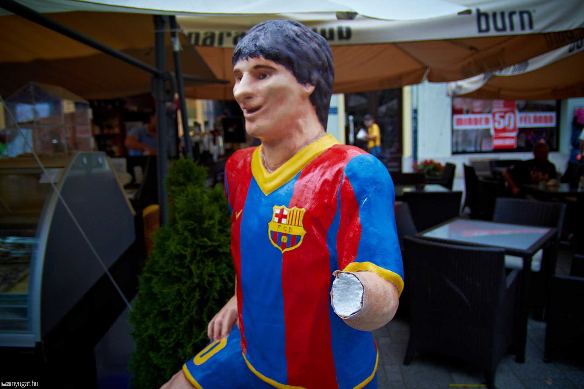 Savaria Karnevál - Messi figura