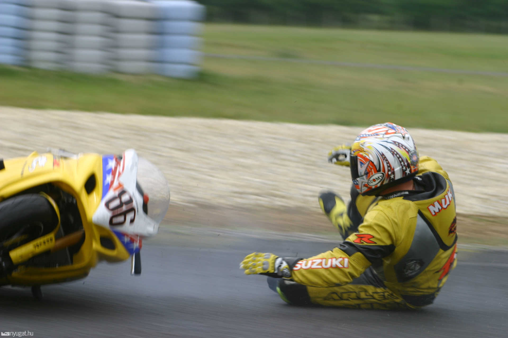 Motoros esések - Pannonia Ring