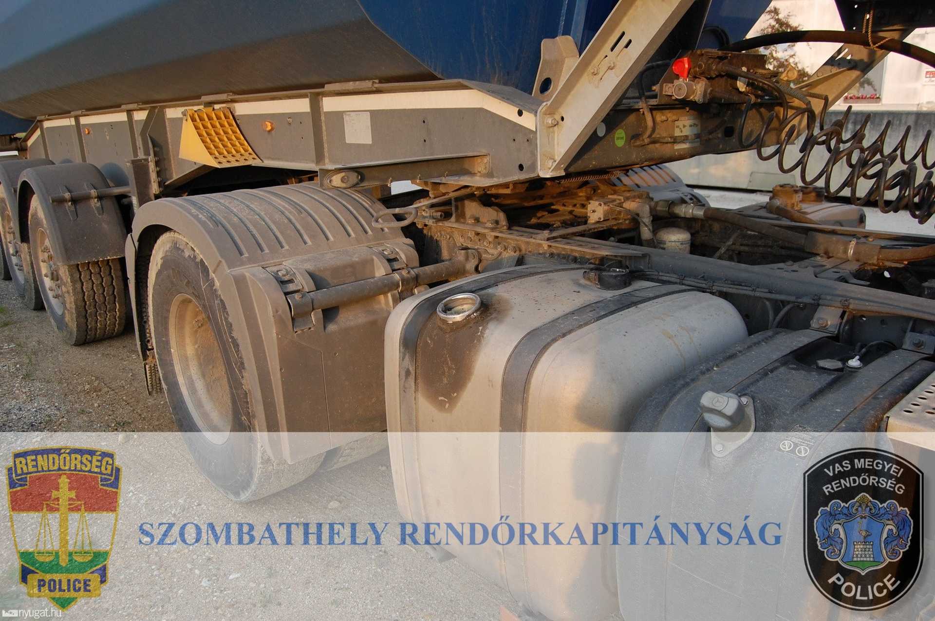 Gázolajlopások Szombathelyen