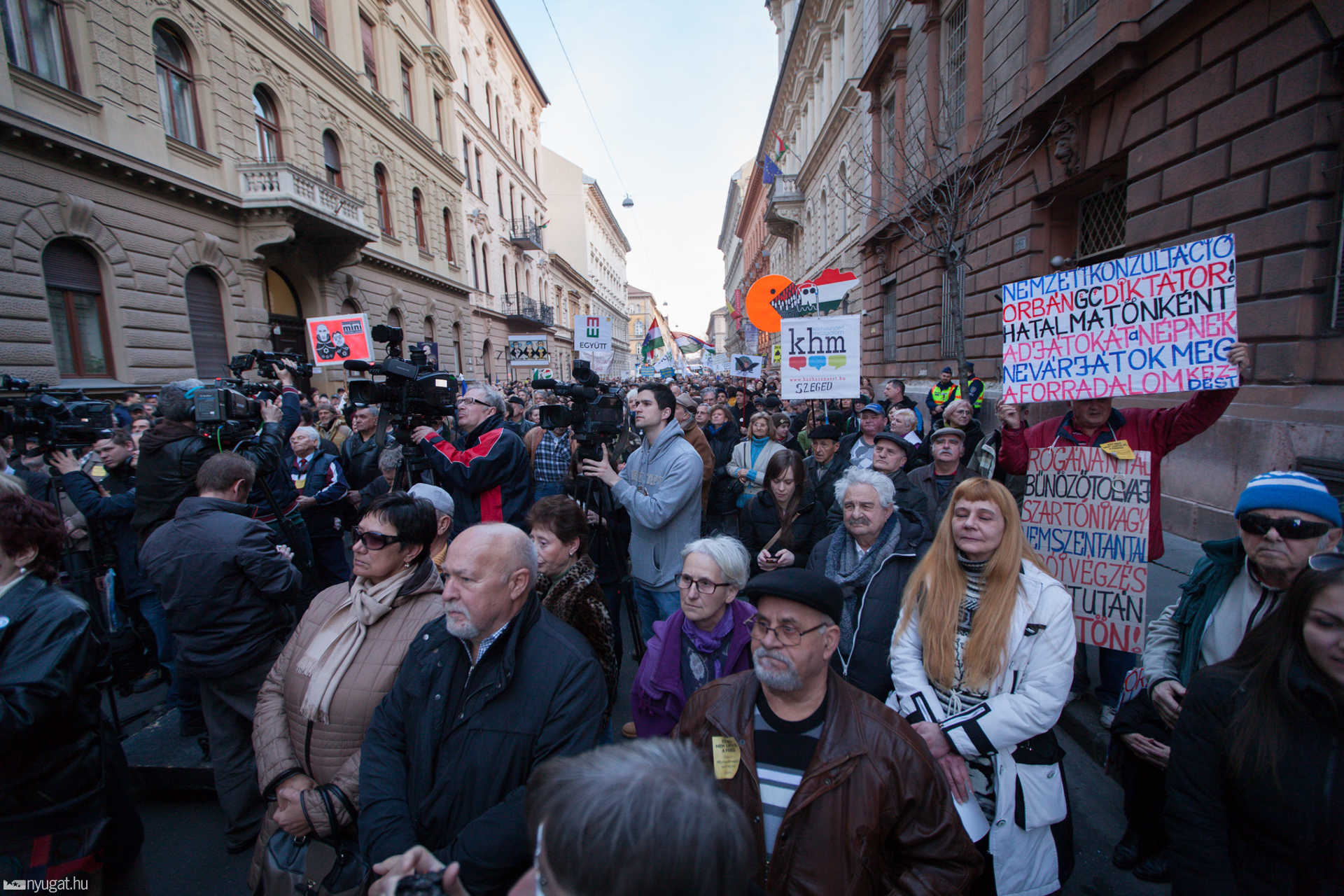 Tüntetés a Korrupció kormánya ellen