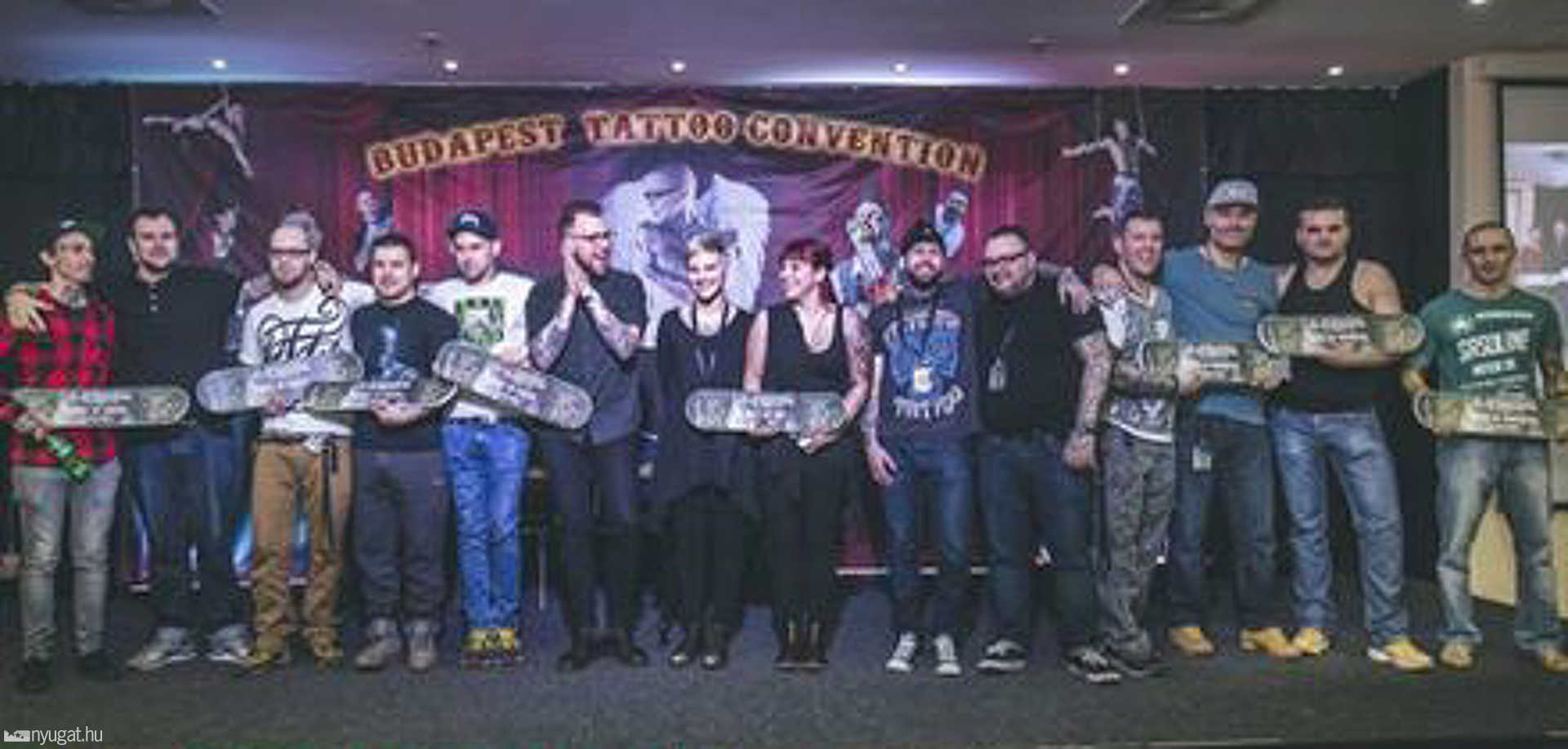 Franken Vivien a Budapest Tattoo Convetionön