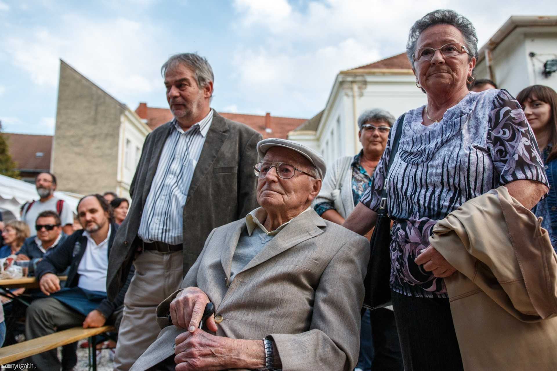 Spiegler Elemér születésnapi köszöntése