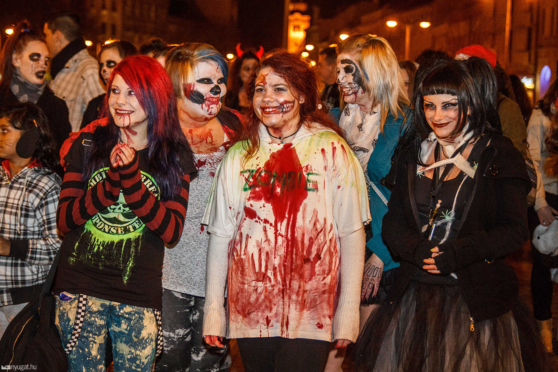 Zombi felvonulás