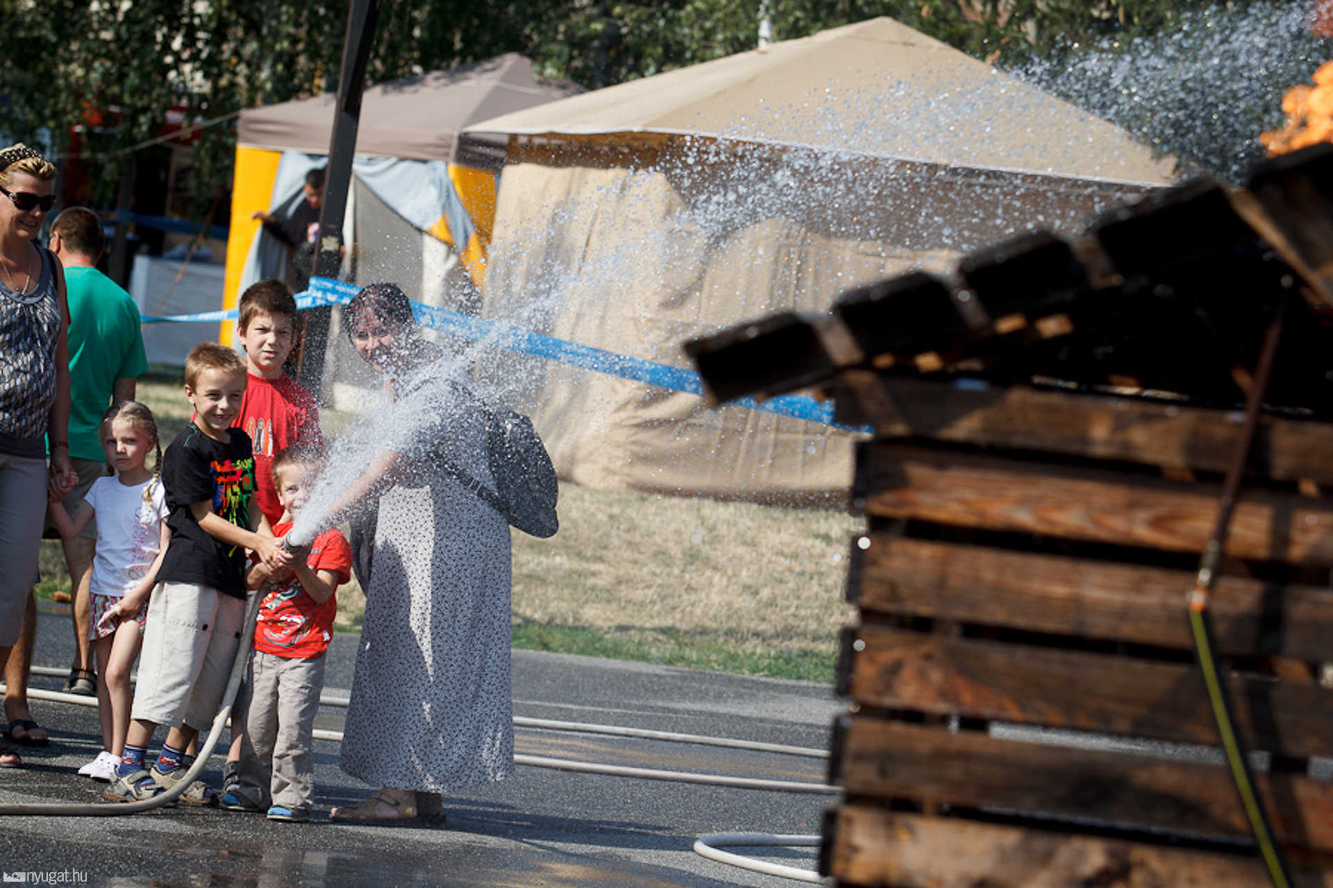 Savaria Karnevál 2013 - péntek délelőtti életképek
