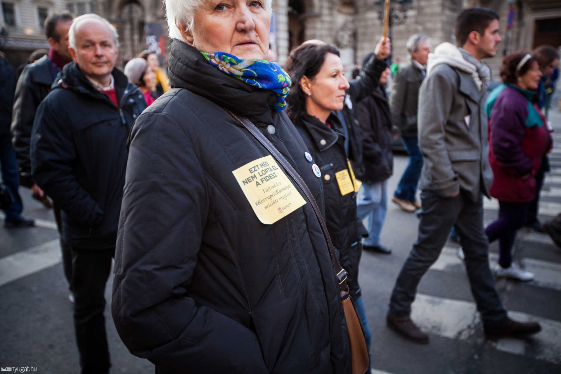 Tüntetés a Korrupció kormánya ellen
