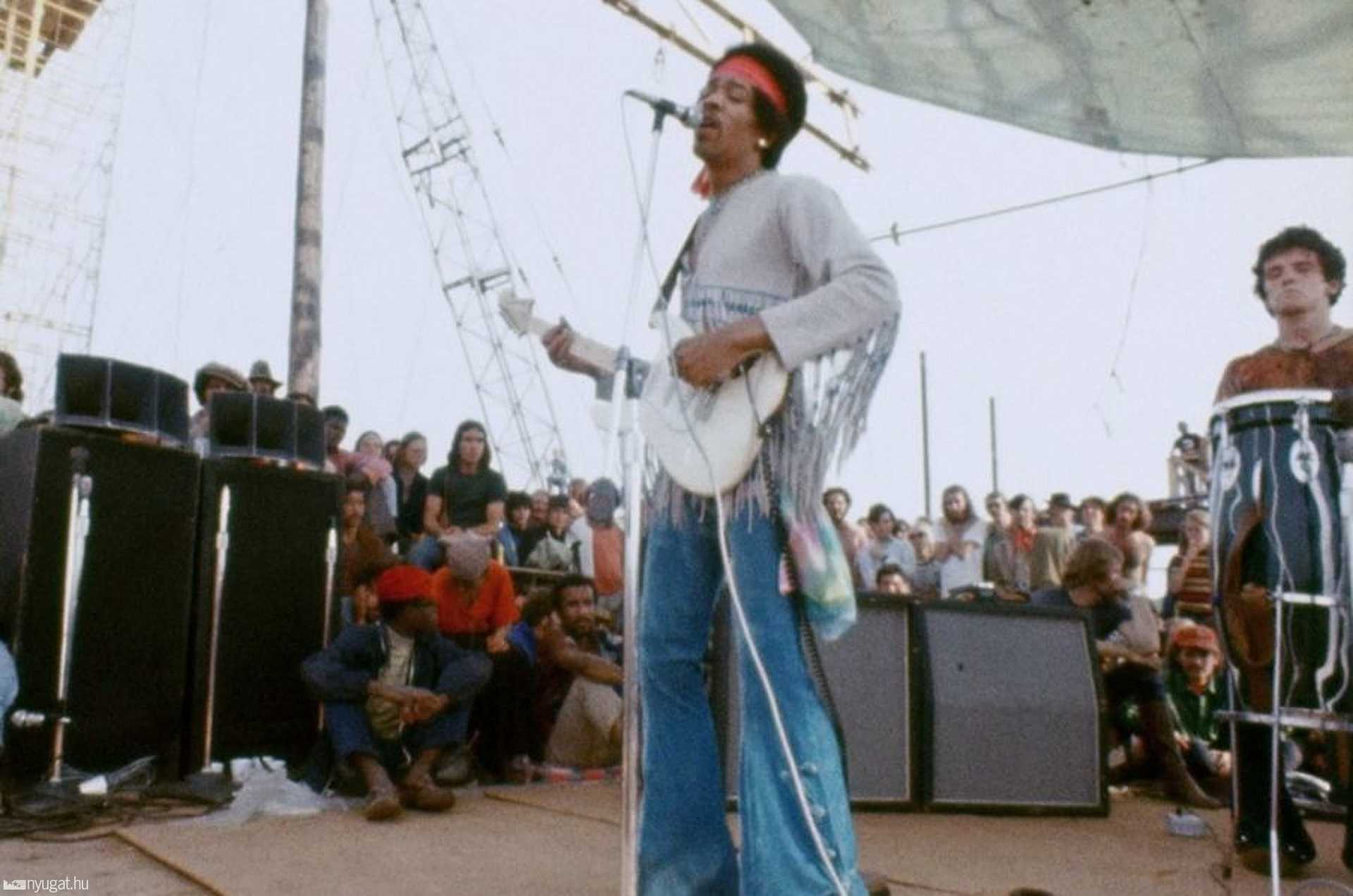 Jimi Hendrix Woodstockban