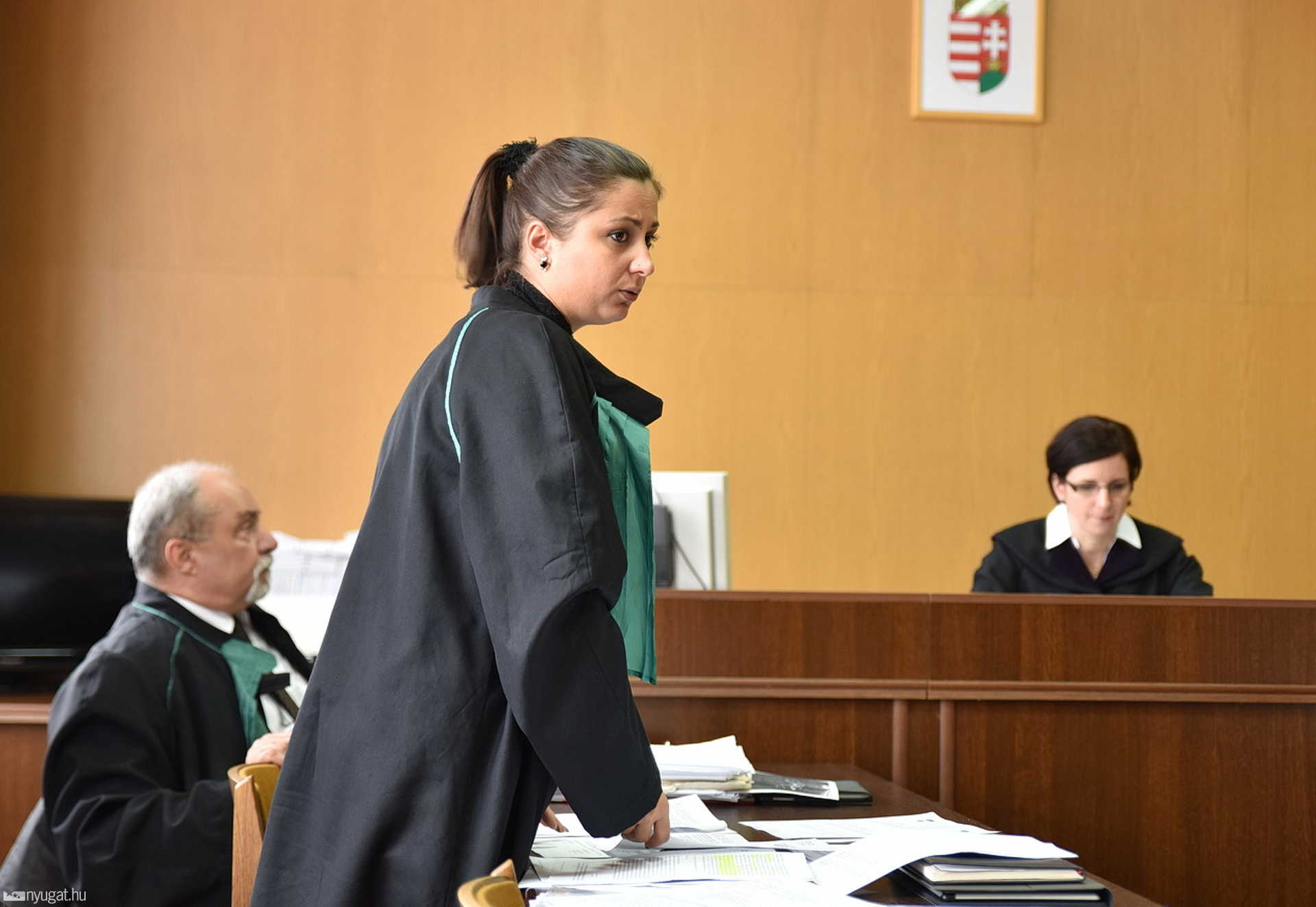 A másodrendű vádlott védője