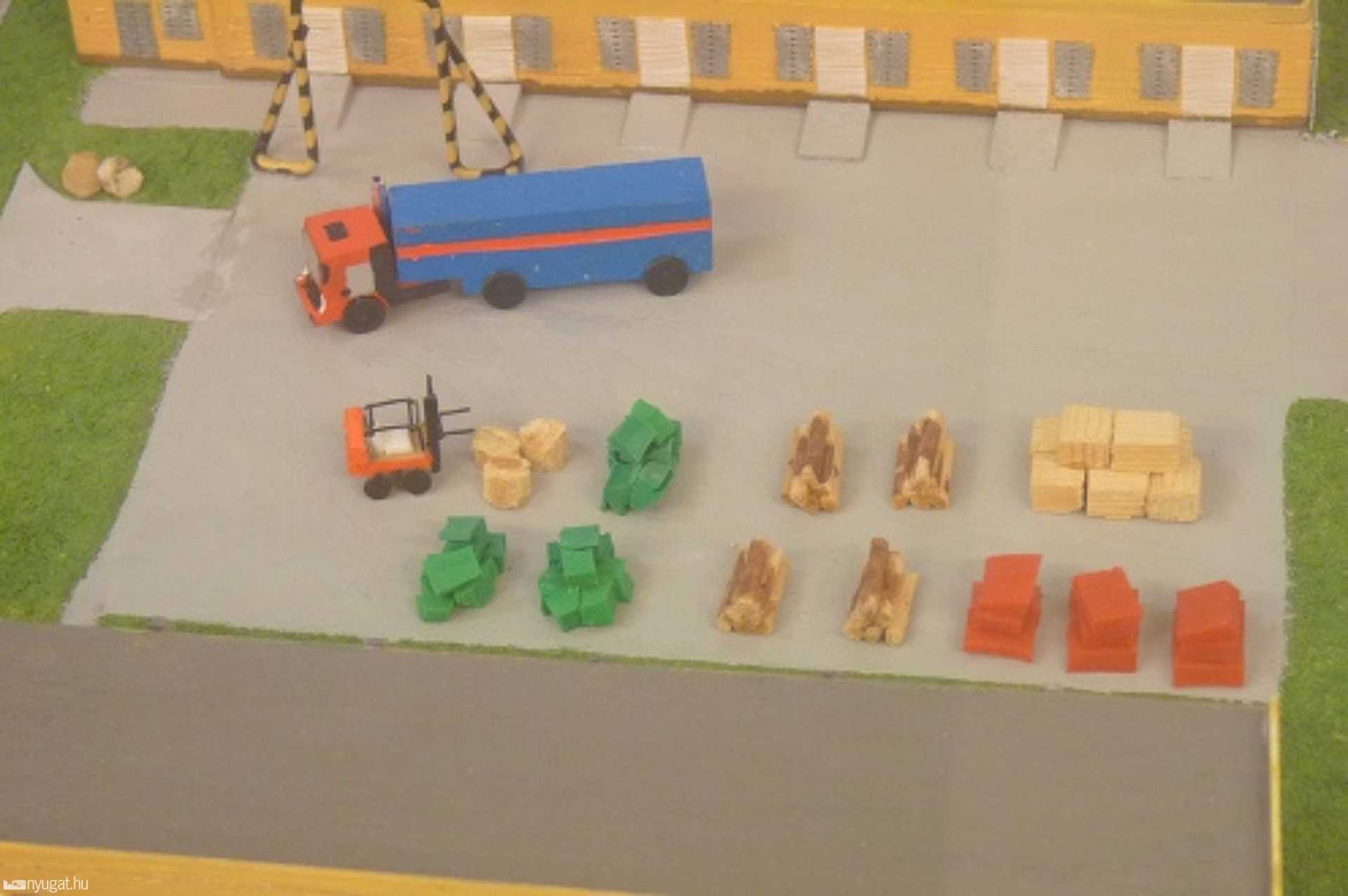 Szombathelyi börtön makettje