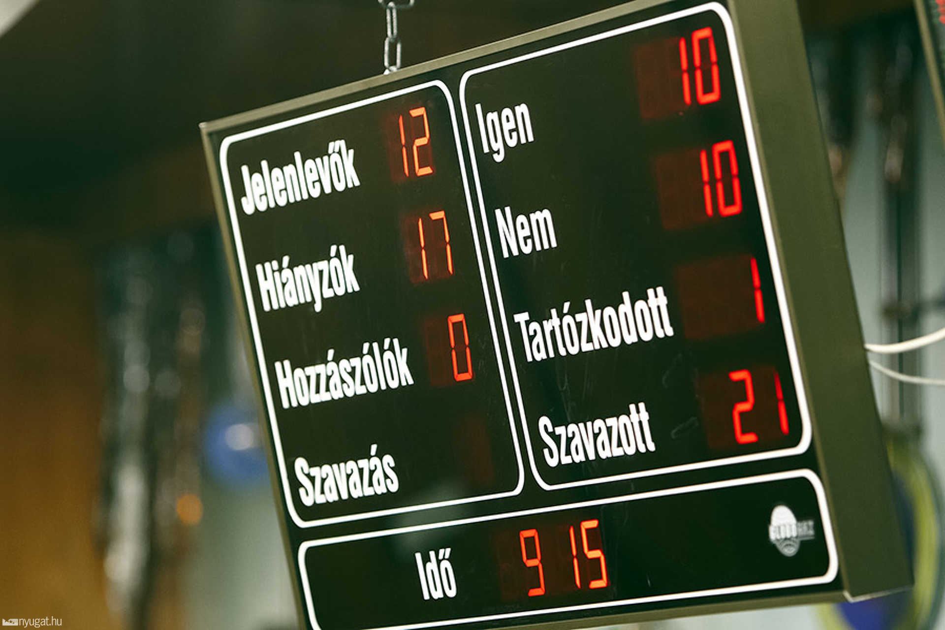 Rendkívüli közgyűlés (április 1.)