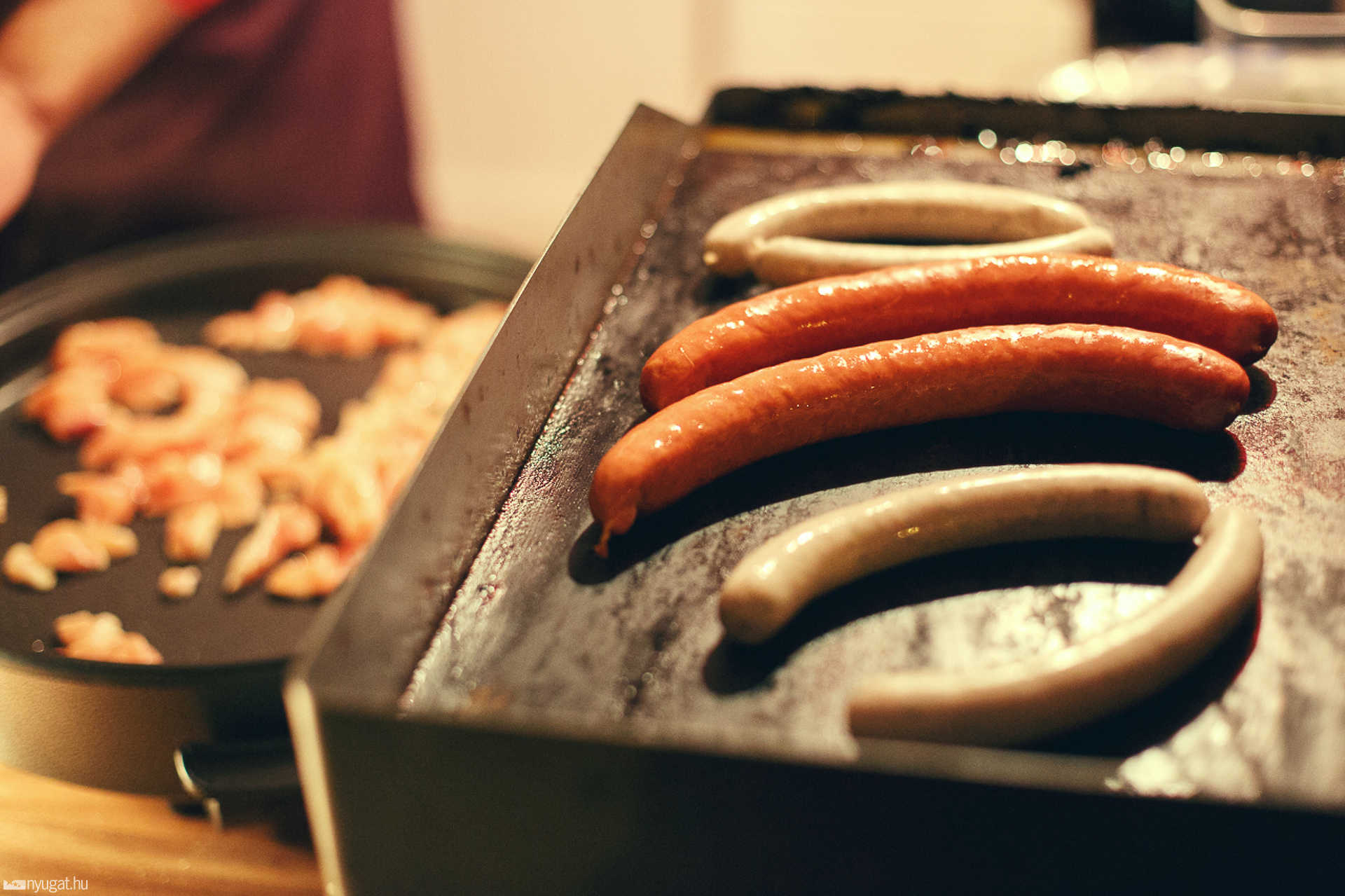 Adventi hangulat a Mészáros Cukrászda kerthelységében