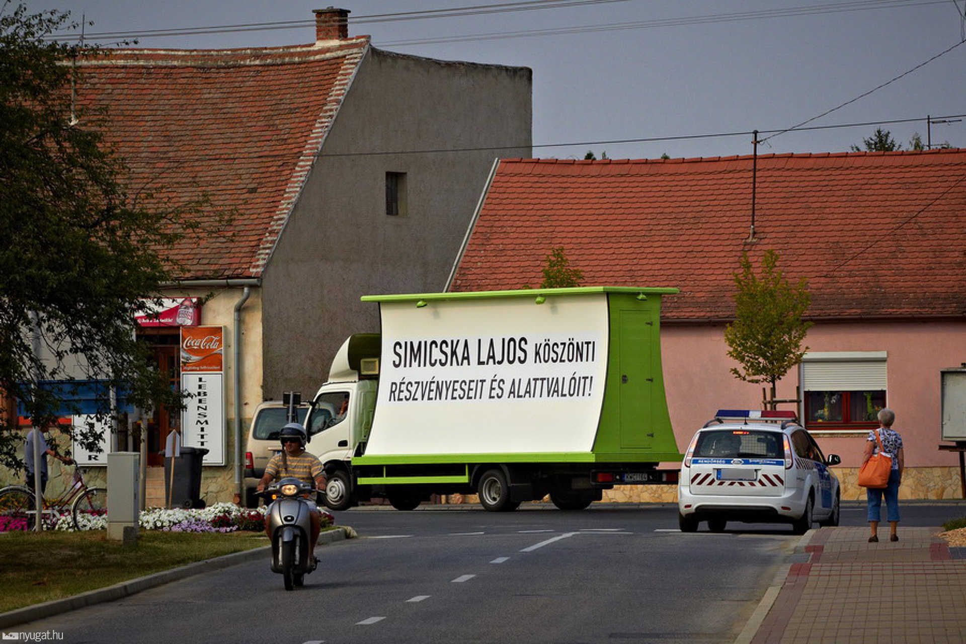 Kompromitáló teharautó