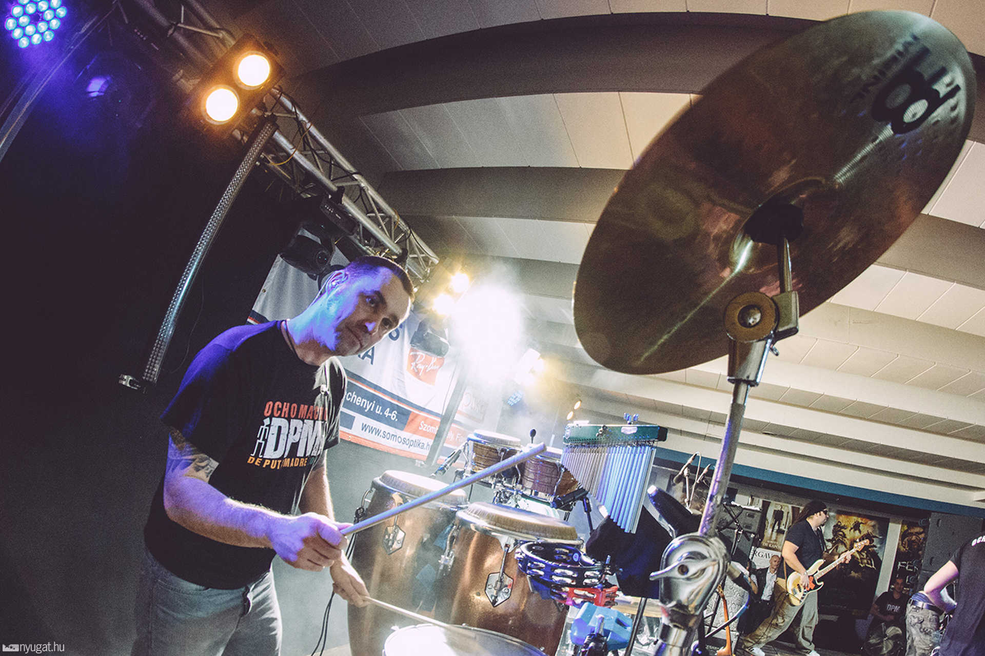 Ocho Macho koncert a Savaria Moziban