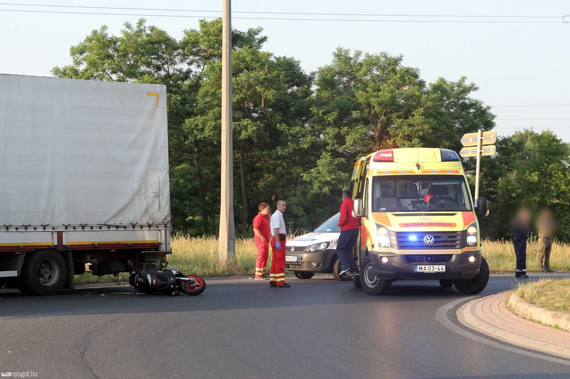 Halálos motorbaleset Szombathely határában