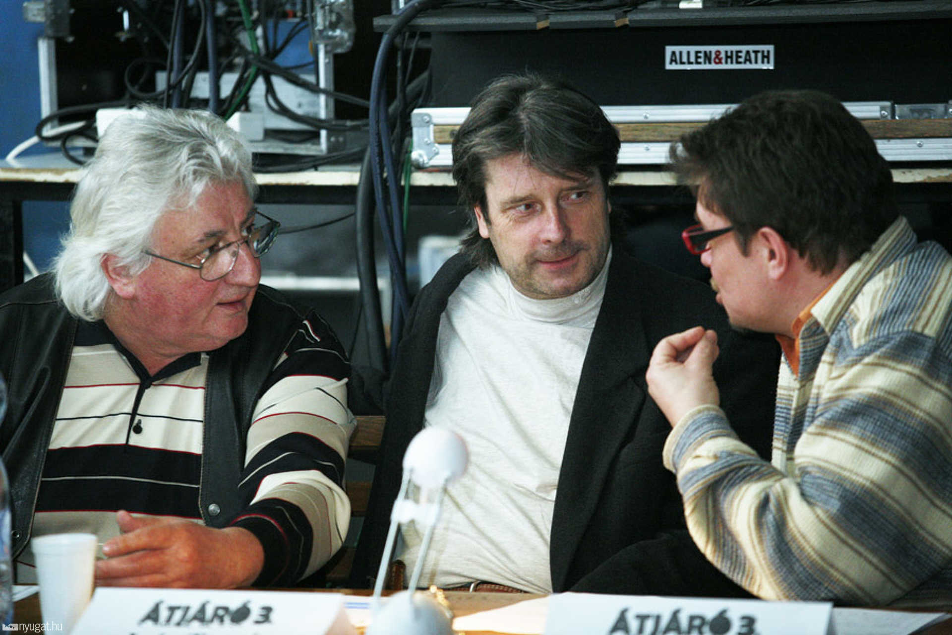 A zsűri: Horváth László, Joós Tamás, Horváth György