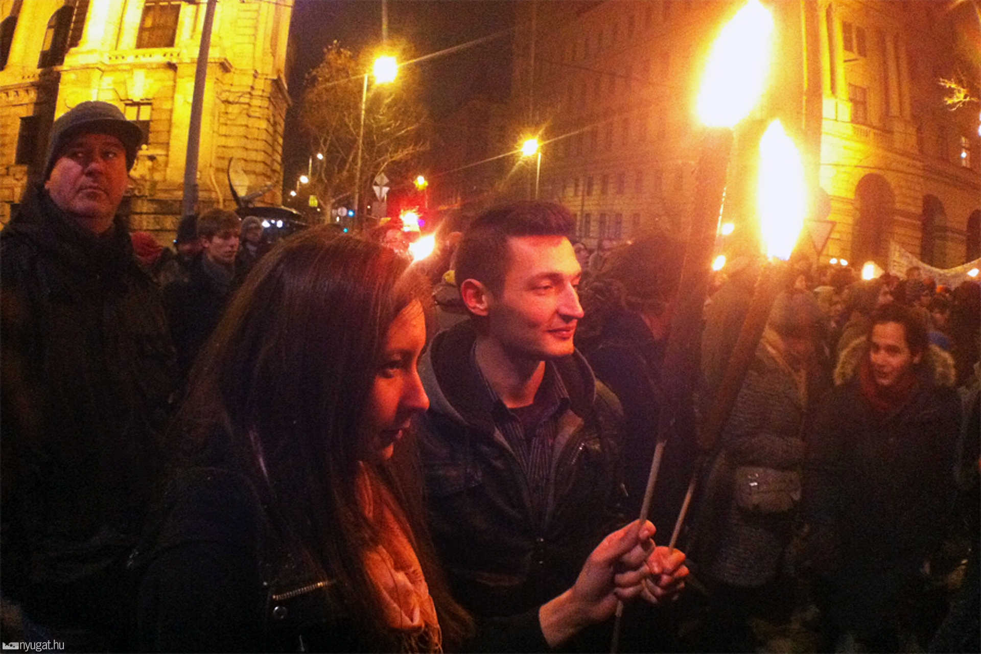 Hallgatók demonstráltak a kormány felsőoktatási koncepciója ellen
