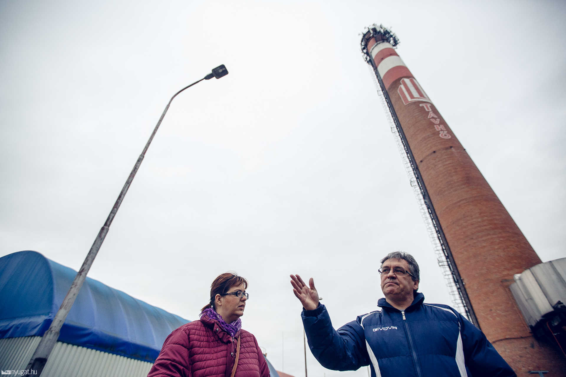 A Szombathelyi Távhőszolgáltató telepe