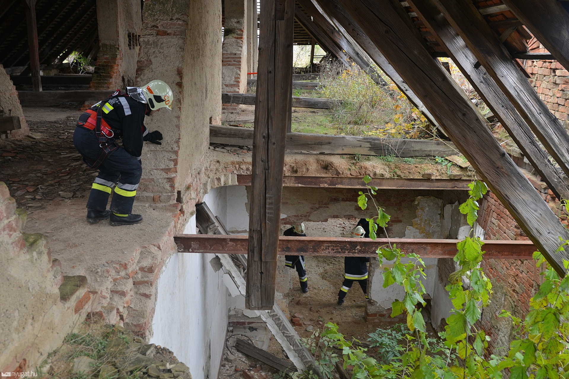 Polgári védelmi gyakorlat Szombathelyen 