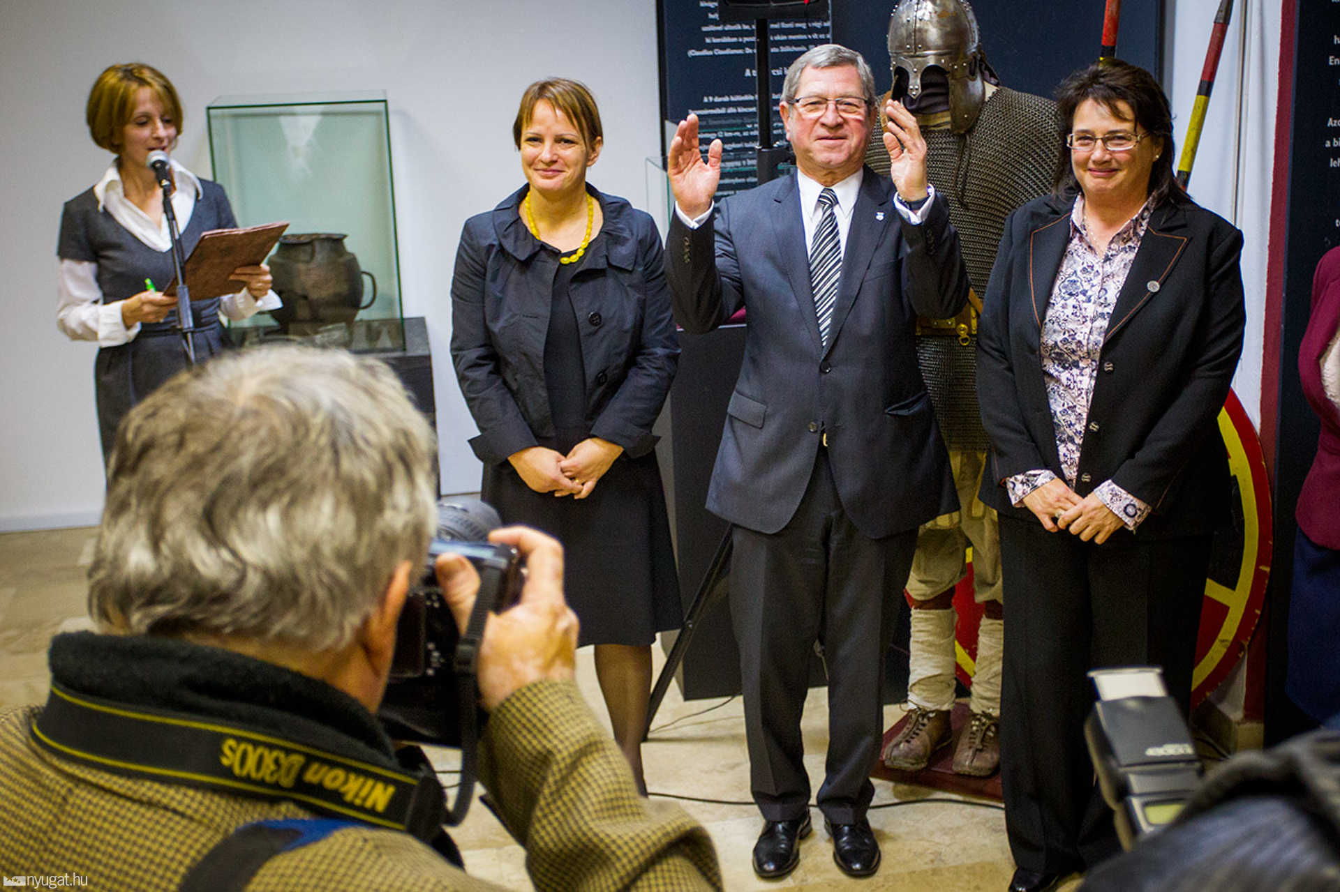 Szent Márton, a katona c. kiállítás megnyitó