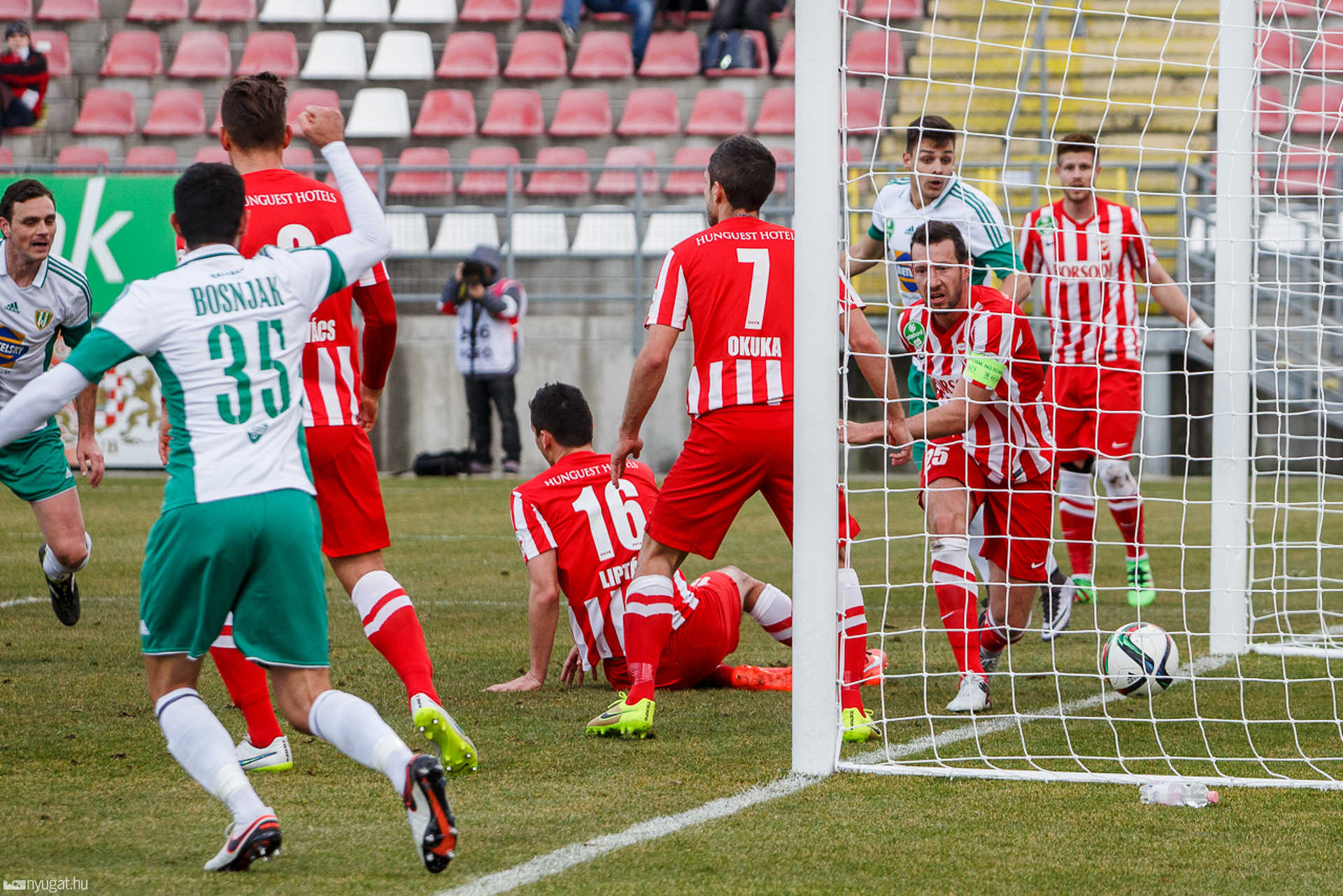 Szombathelyi Swietelsky-Haladás - DVTK NB I-es labdarúgó-mérkőzés	